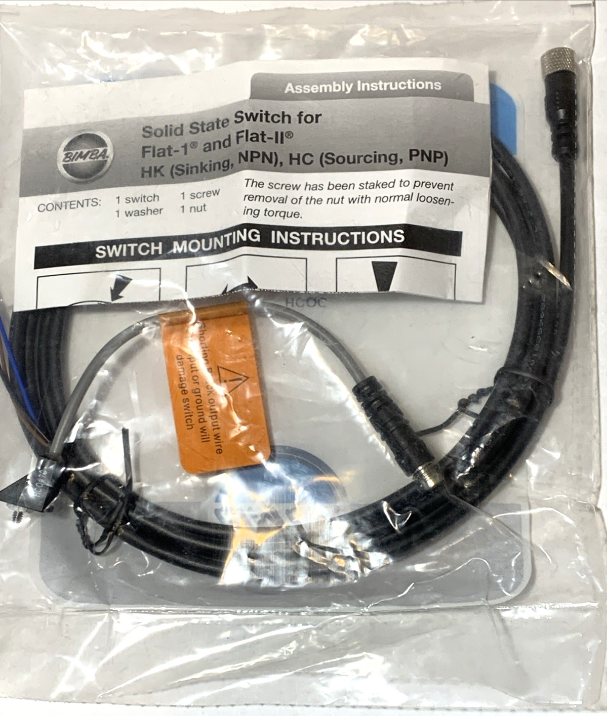 New Bimba HCQC Solid State Switch for Flat-1 and Flat-II $99 + FREE SHIPPING