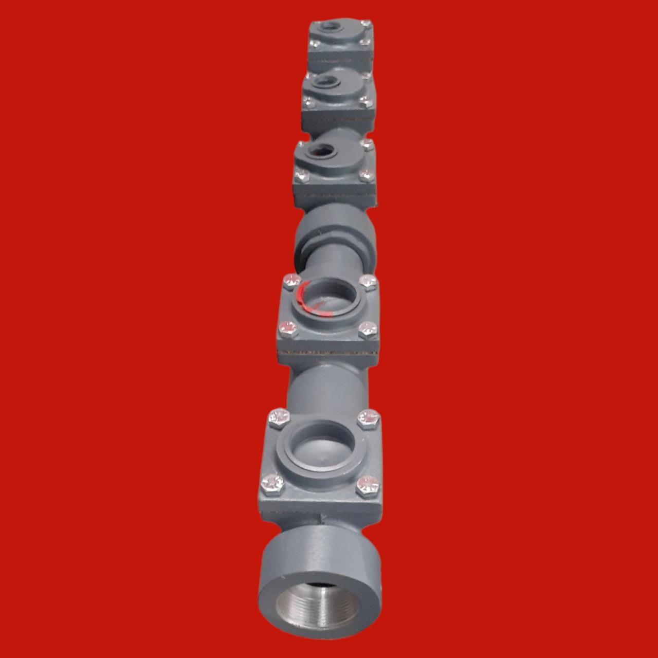Waukee Flow Scope Manifold with Mounting Plate