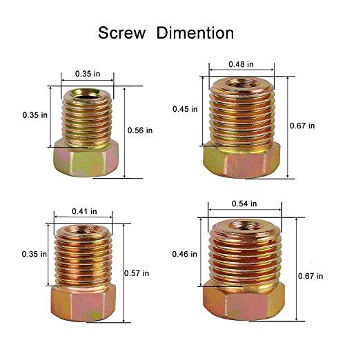 MuHize Upgraded Brake Line Tubing Kit – 25 Ft. of 3/16 Copper Coated Flexible Tu