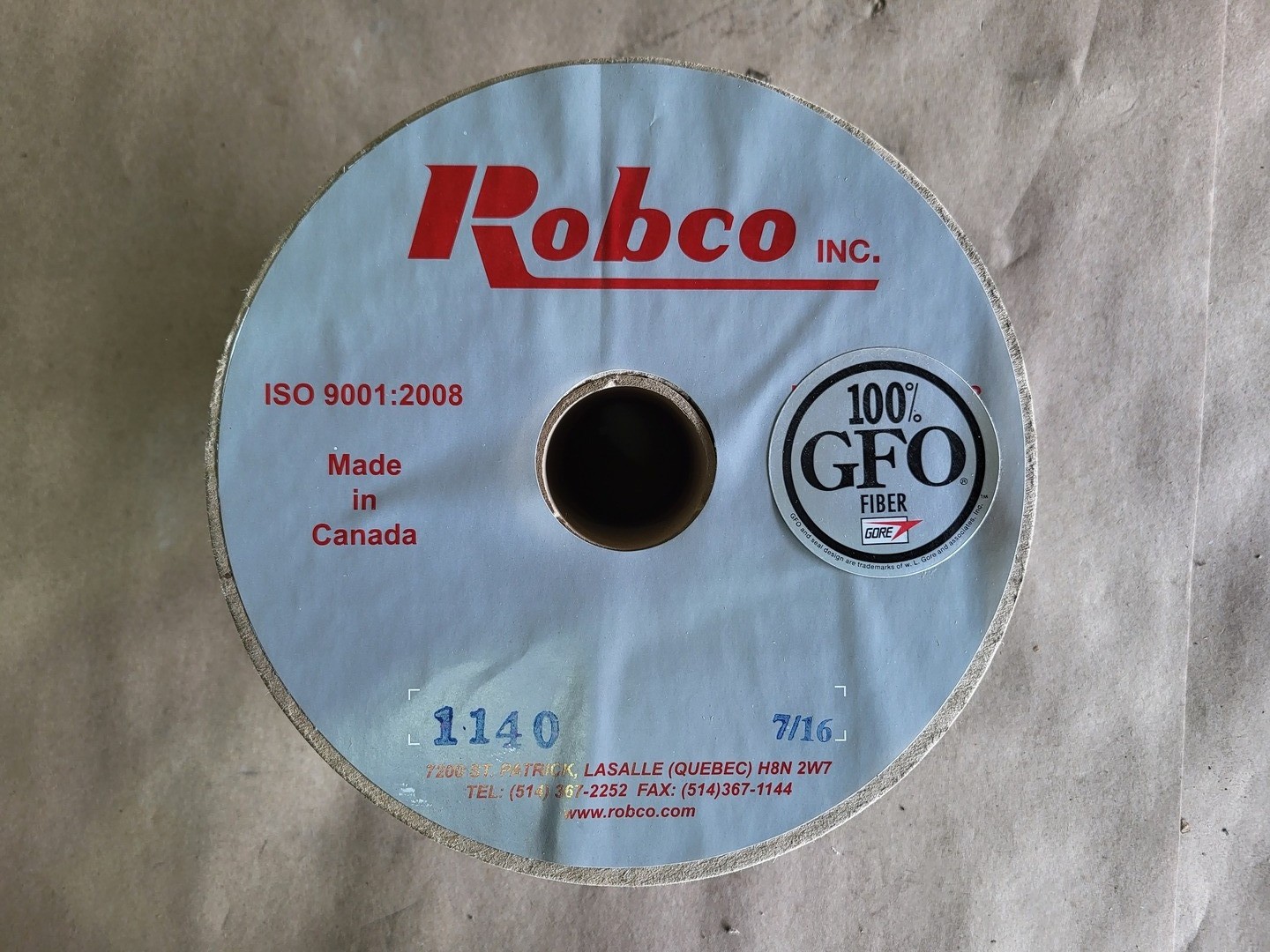 SURPLUS NEW Robco 1140 Compression Packing 7/16″ GFO – Valve Parts
