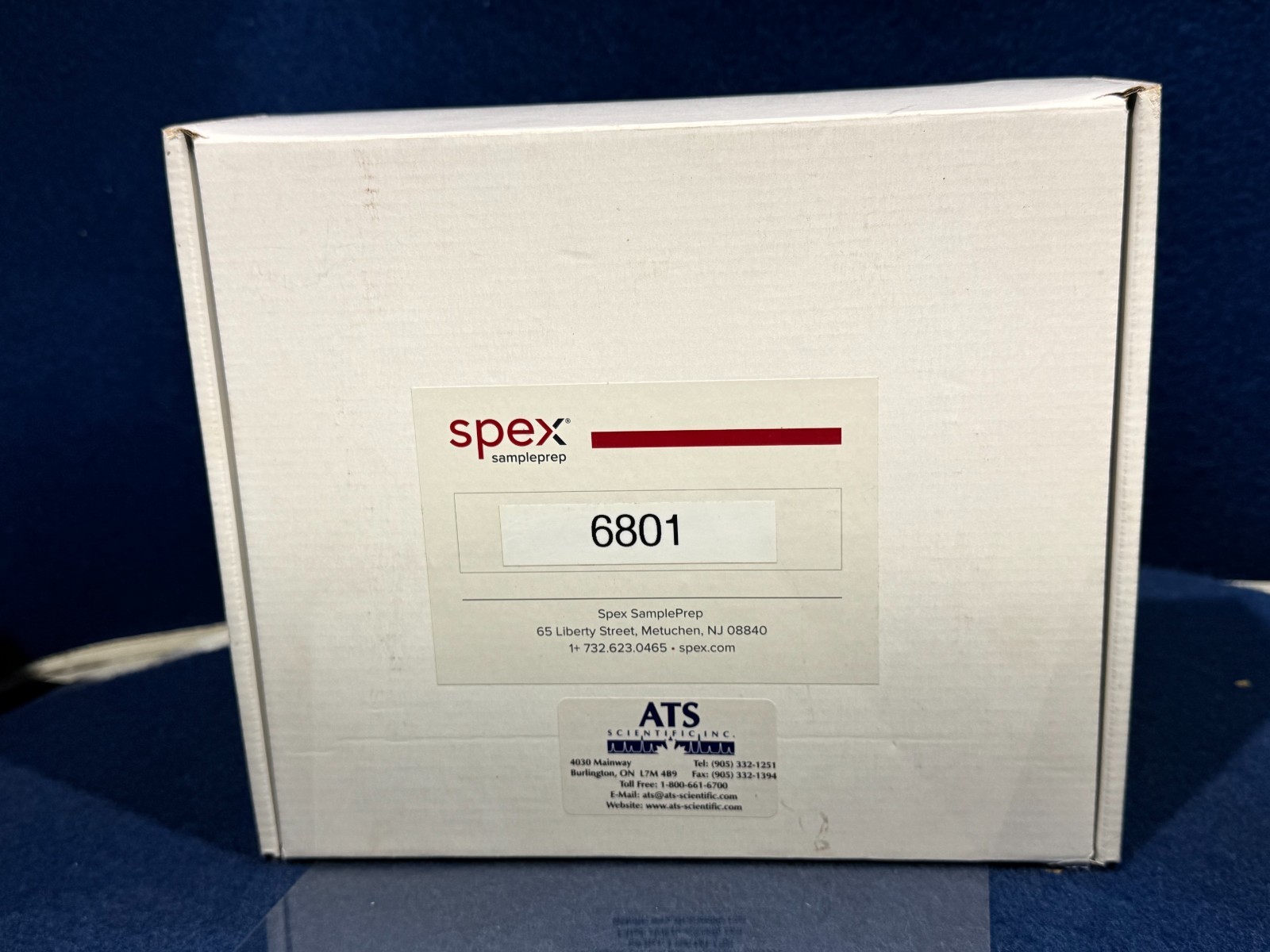 SPEX SamplePrep 6801 Large Grinding Vial Set Freezer/Mill 1-50 mL