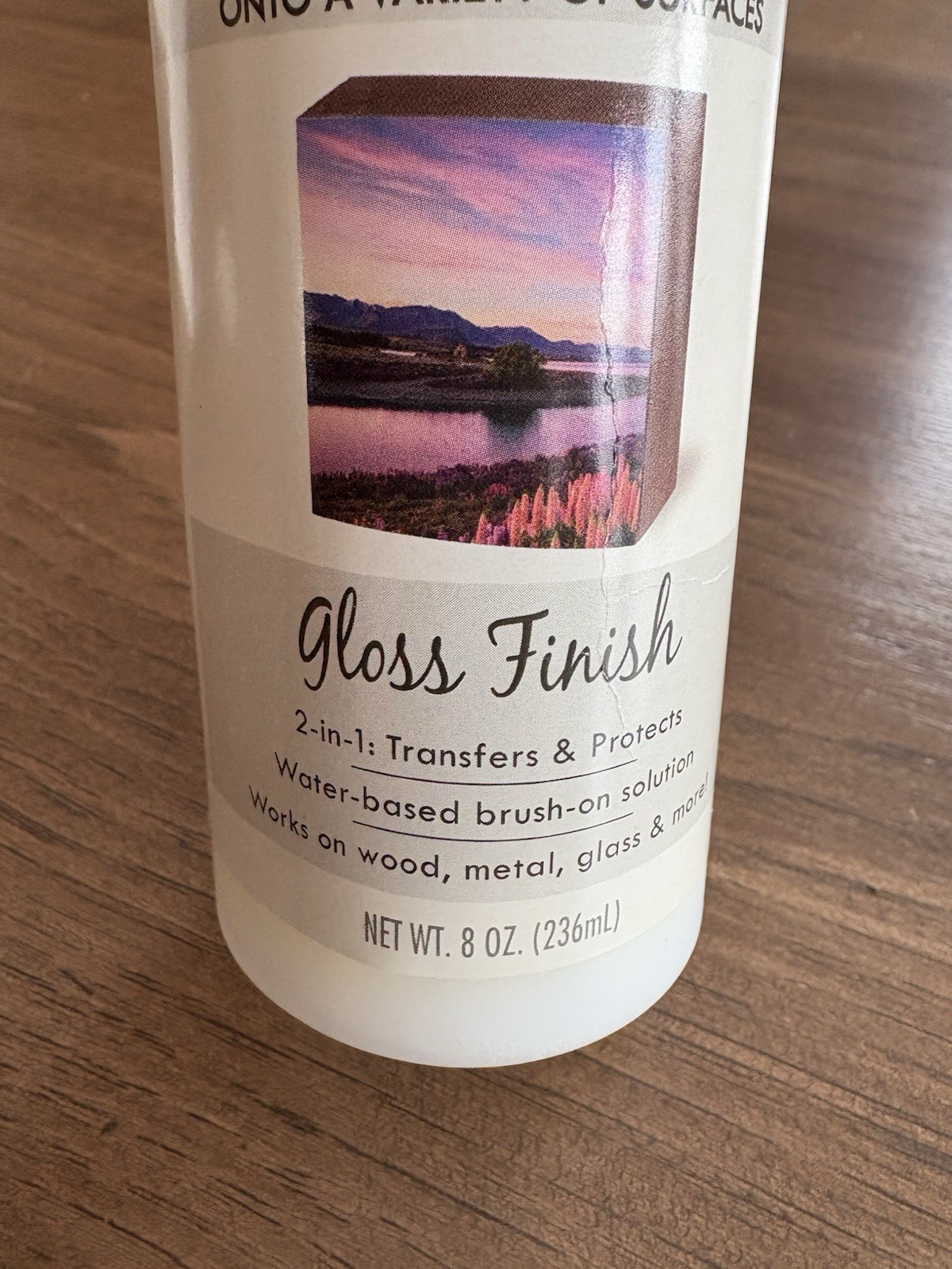 Rust-oleum Photo Transfer (Gloss Finish) 8 oz. Bottle NEW in Original Box