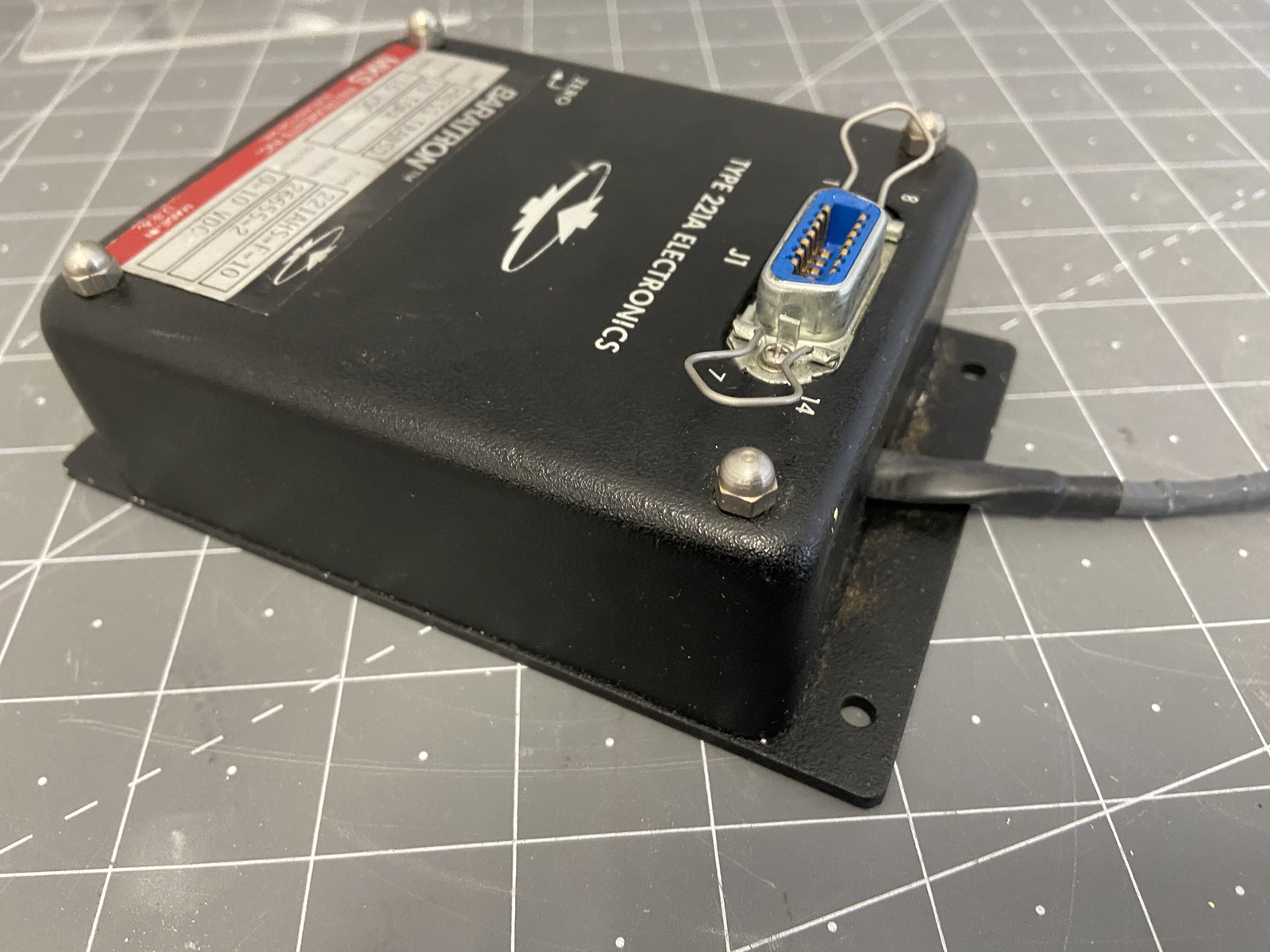 MKS 221AHS-F-10 Baratron 10 Torr, 0-10 VDC