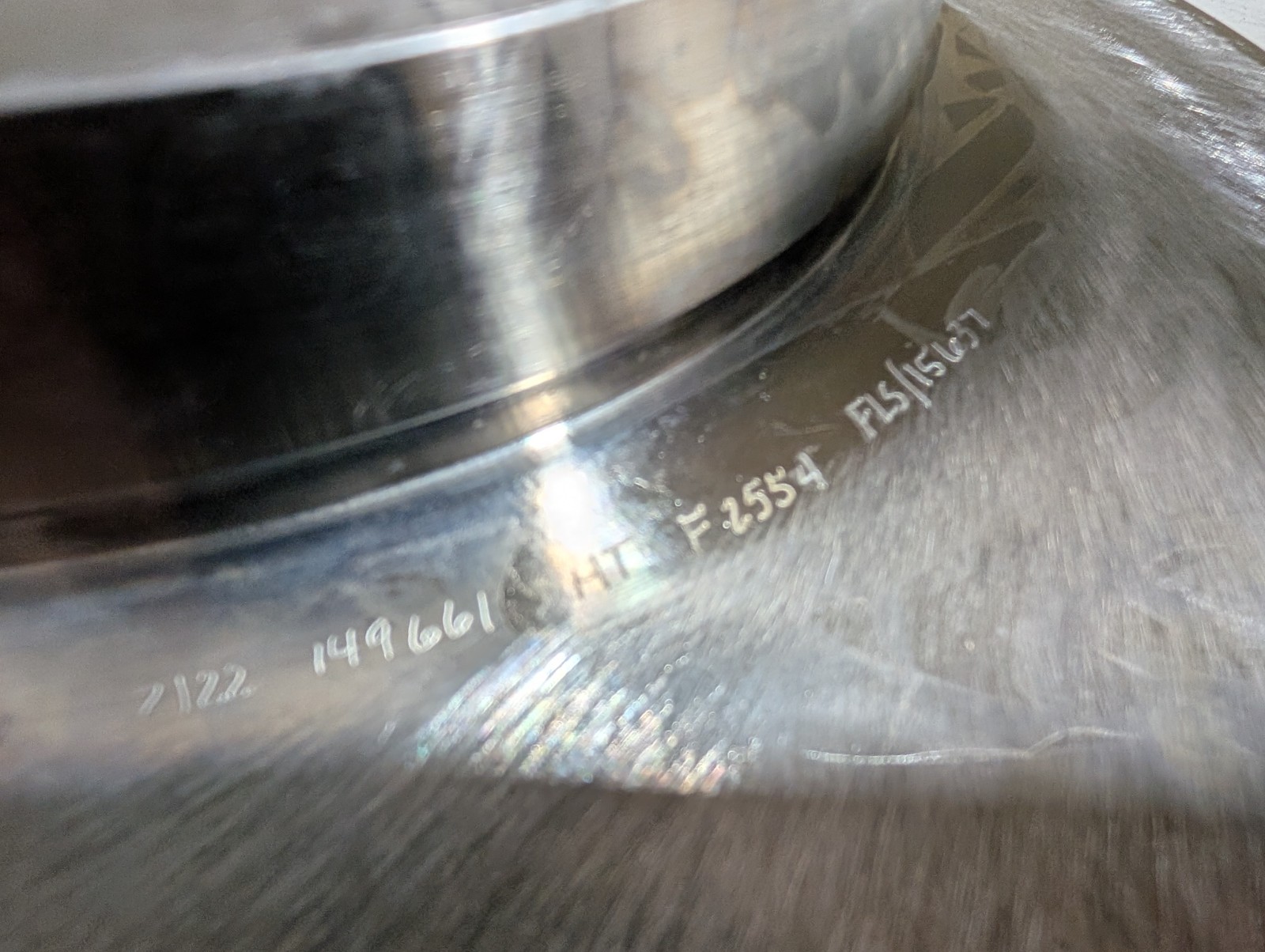 0112076 FLS 15637 Pump Impeller HTF2554 149661 (U2DE)