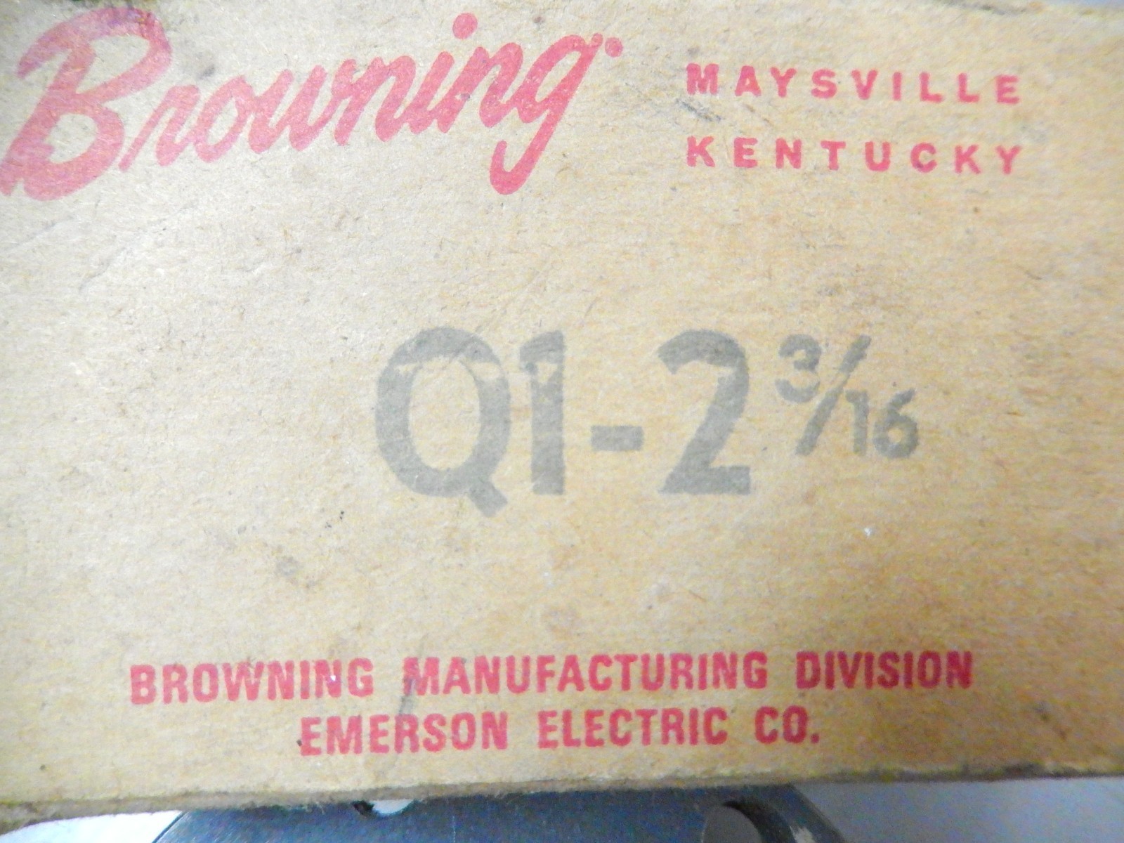 Browning Q1 2 3/16 Split Taper Bushing