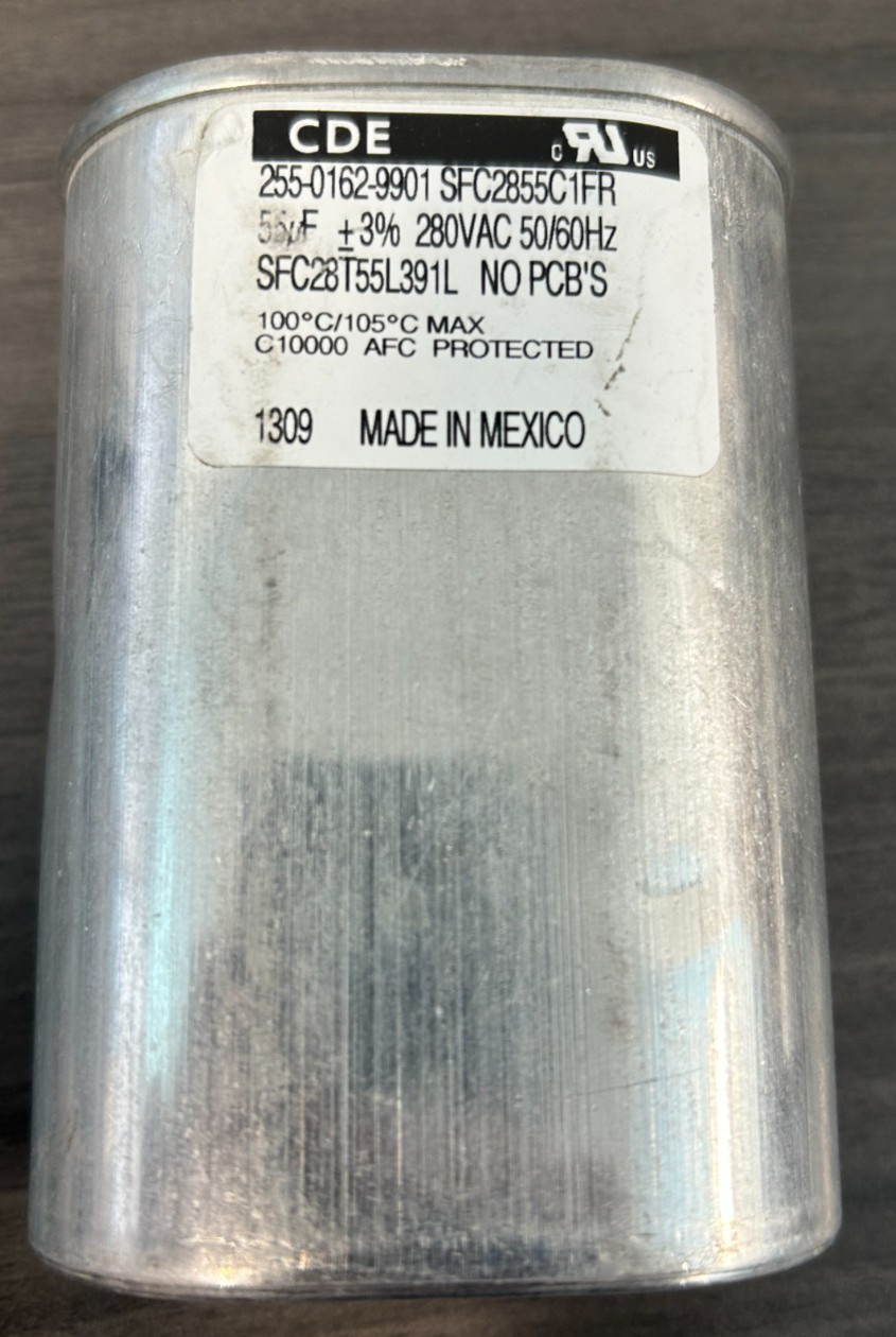 CDE SFC2855C1FR Capacitor 280VAC 50/60Hz