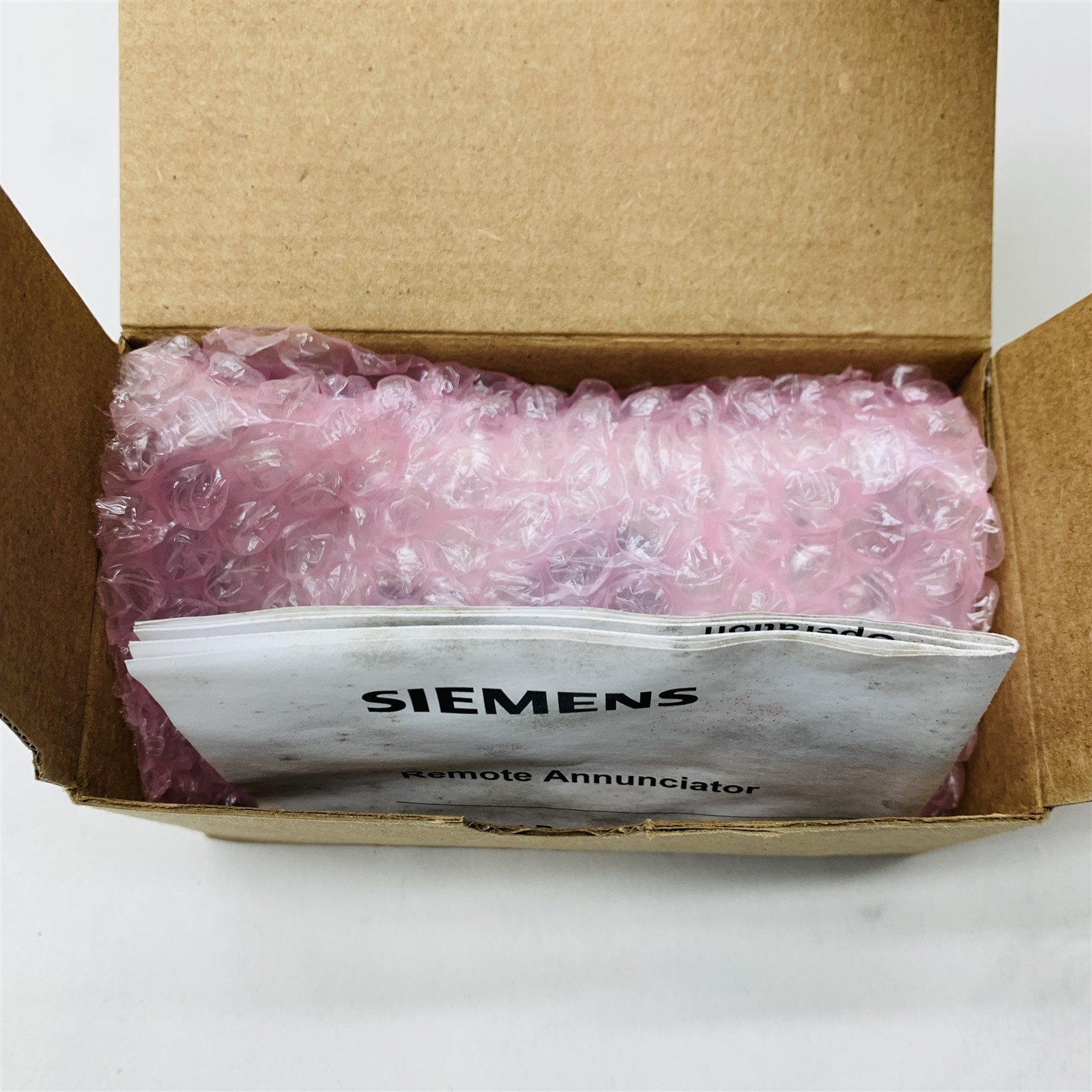 Siemens 547-199 Rev AA RPM Remote Annunciator Module Room Pressure Monitor New