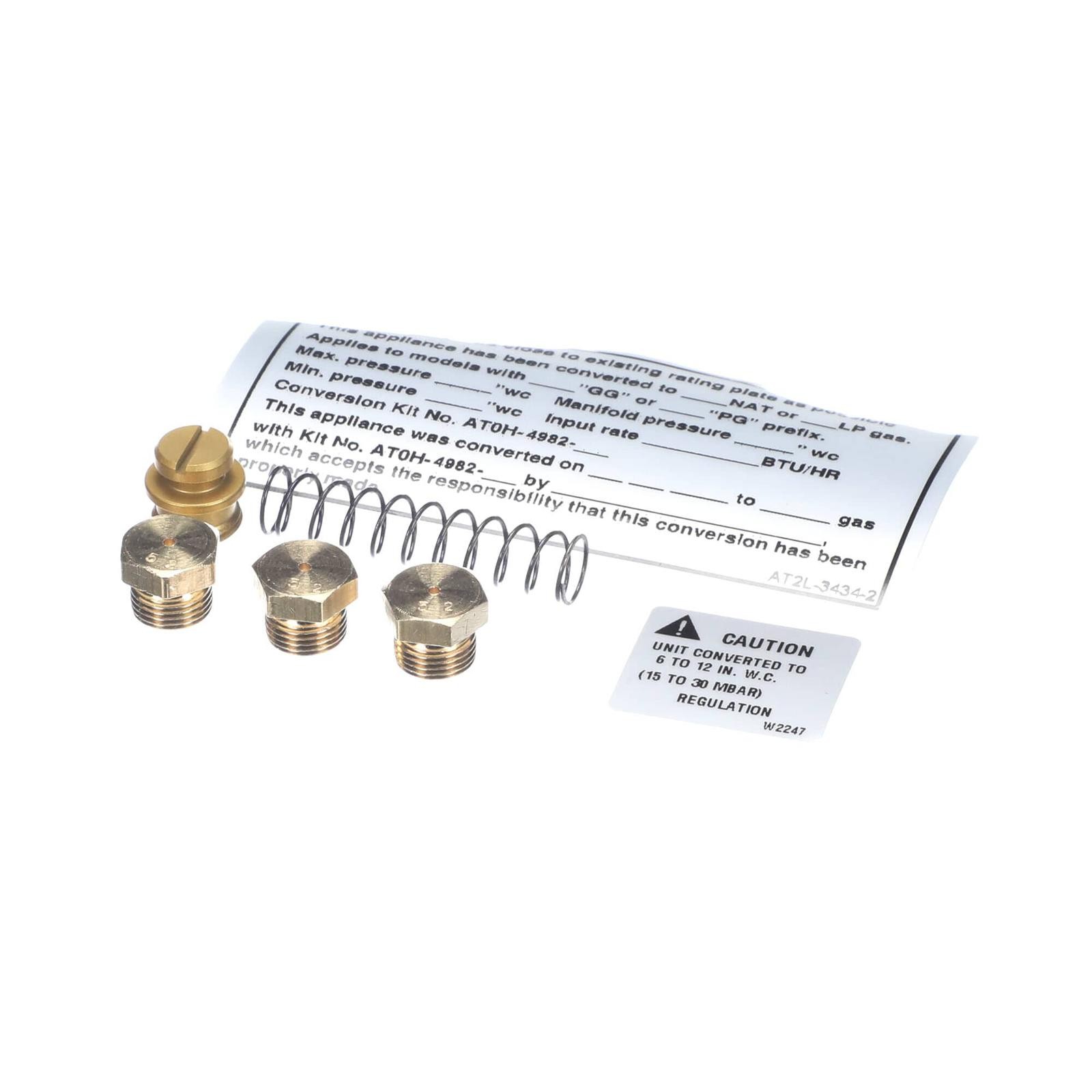 ACCUTEMP 48 NATURAL GAS TO PROPANE CONVERSION KIT AT0H-4982-3 – Genuine OEM