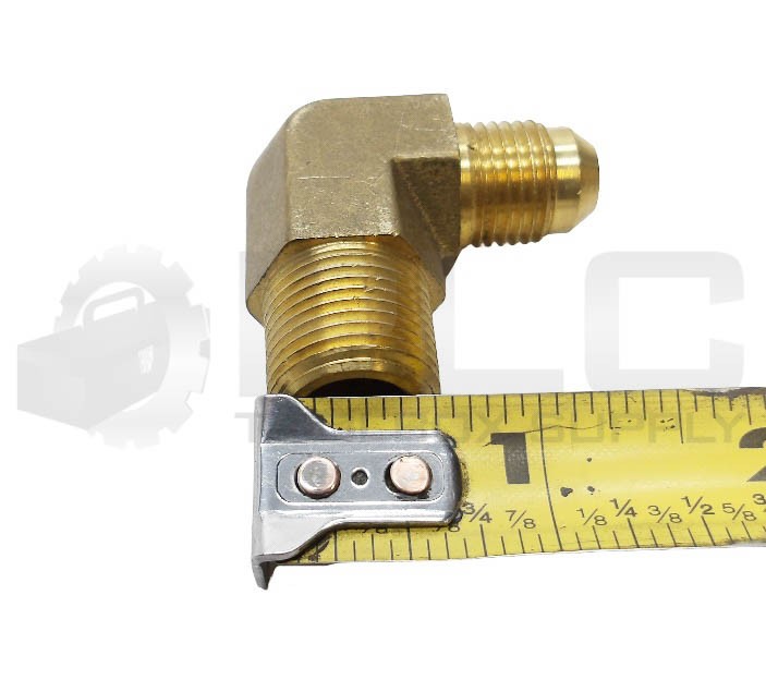 LOT 11 NEW MALE TO MALE 90 DEG ELBOW FITTING 10/16″ X 9/16″