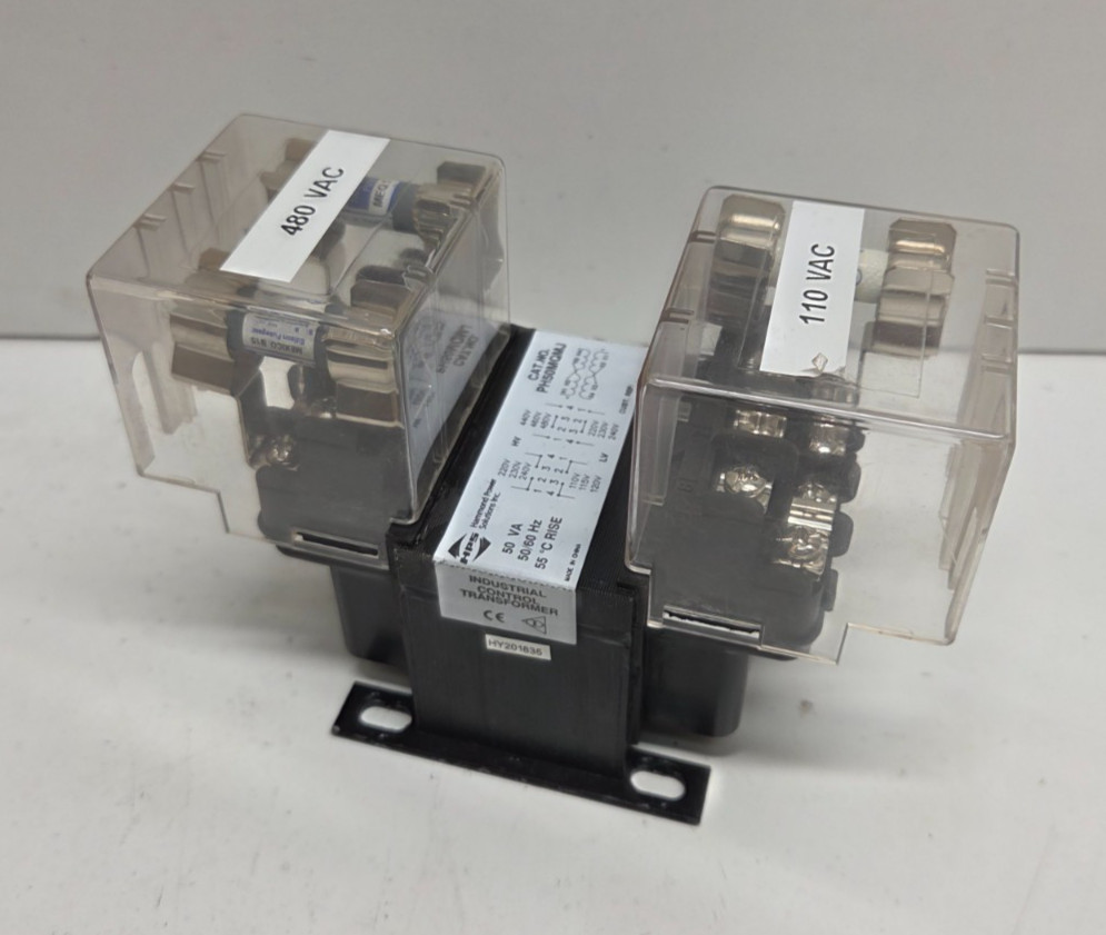 GUARANTEED! HAMMOND 240/480V PRI 120/240V SECOND CONTROL TRANSFORMER PH50MQMJ