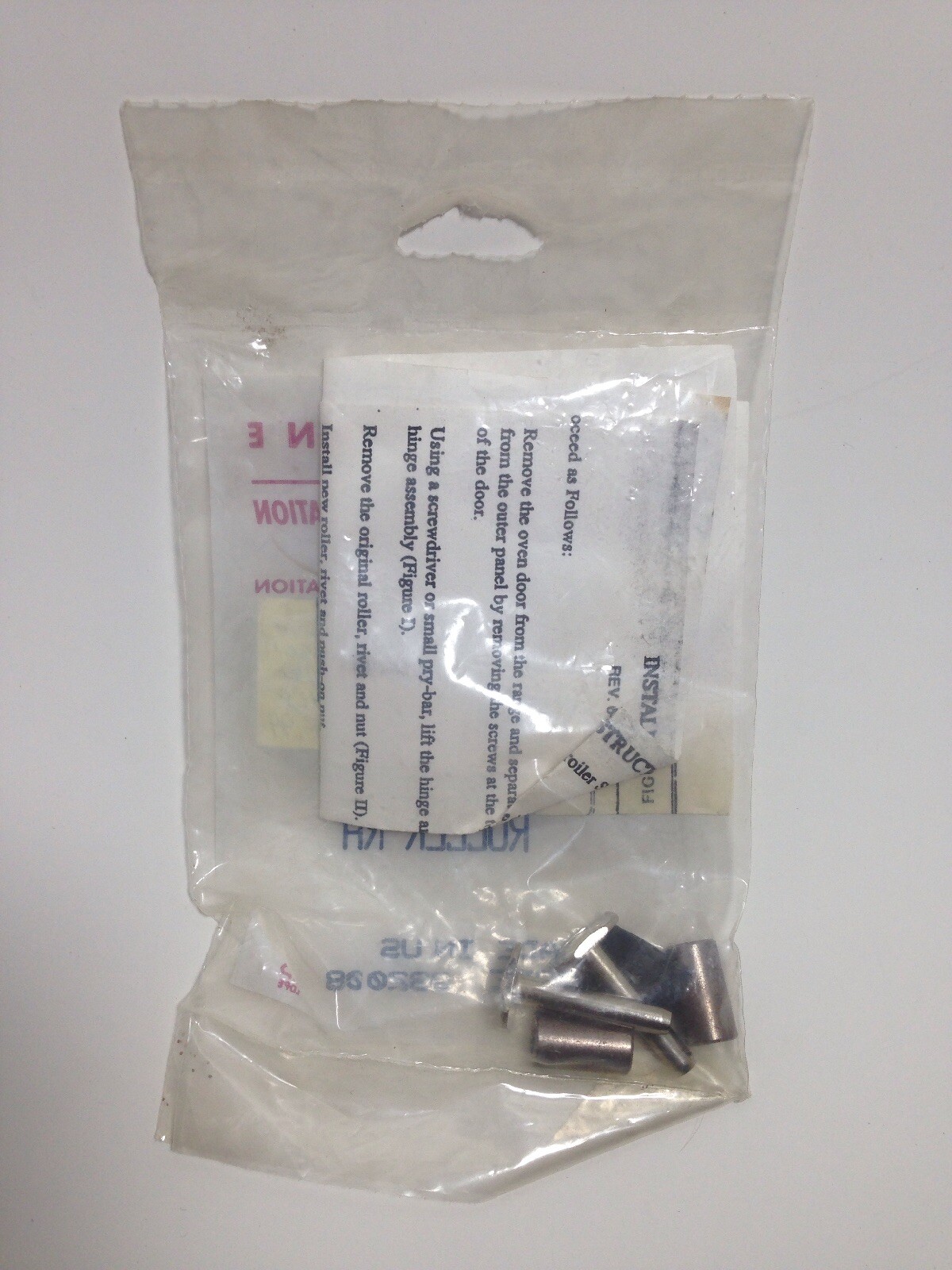 Whirlpool Range Roller Kit Genuine Factory Specification Parts NOS 242801