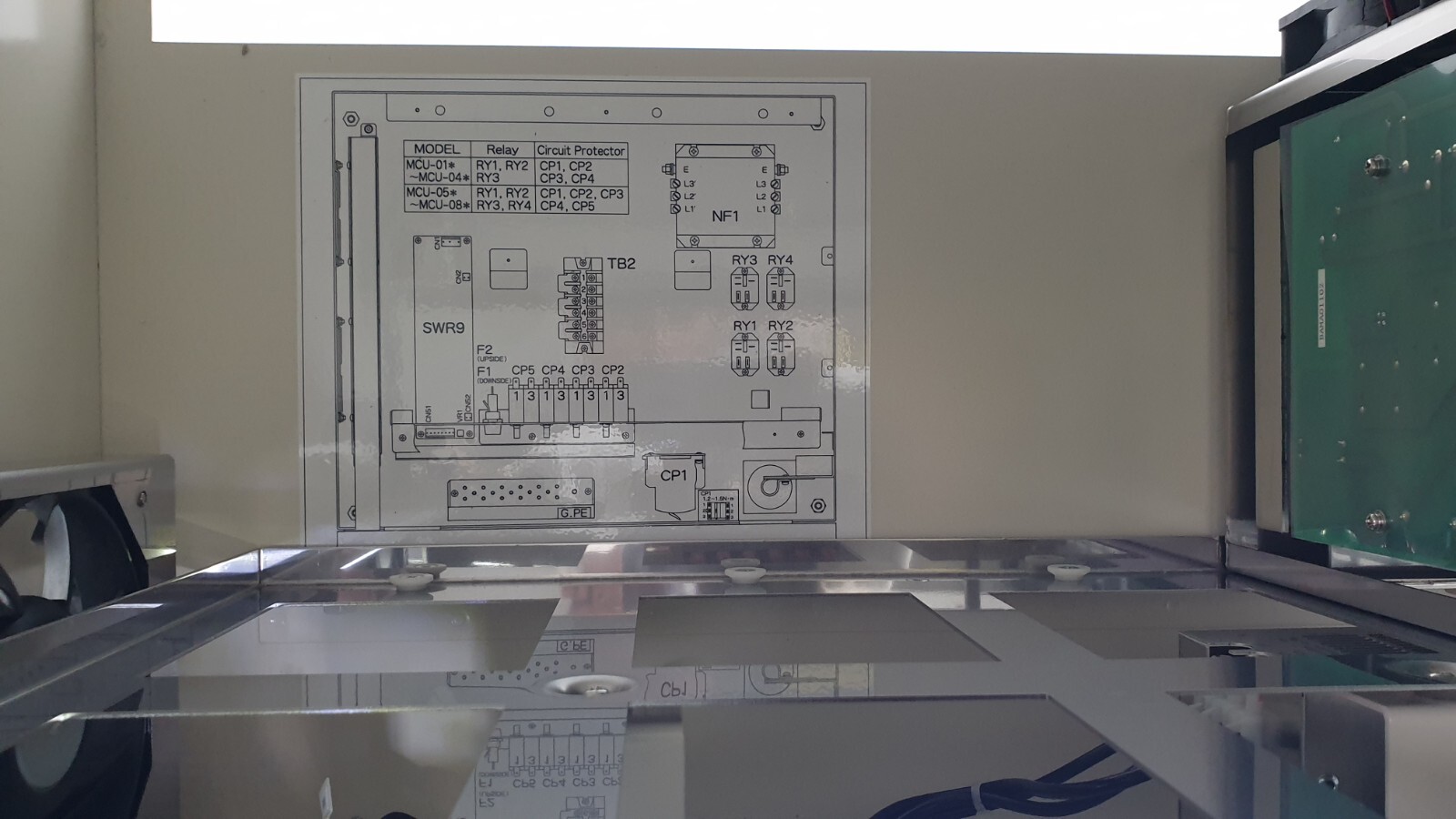 Komatsu MCU-02TM Control Unit, Part No. 20001920