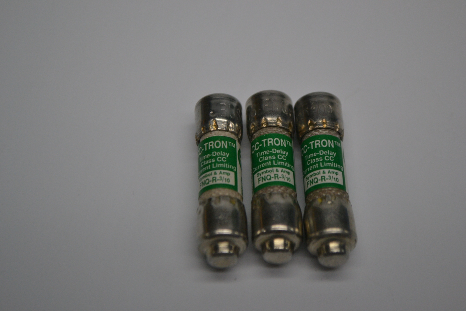 CC TRON FNQ-R-3/10 FUSE LOT OF 3 NSNP