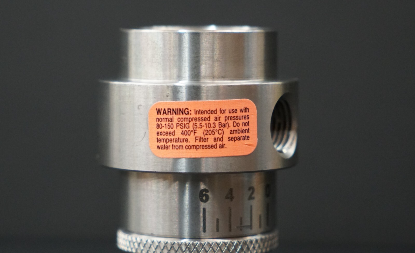 VORTEC 902XSS Stainless Steel Air Flow Amplifier 0.79″ (20mm) 1/4″ NPT
