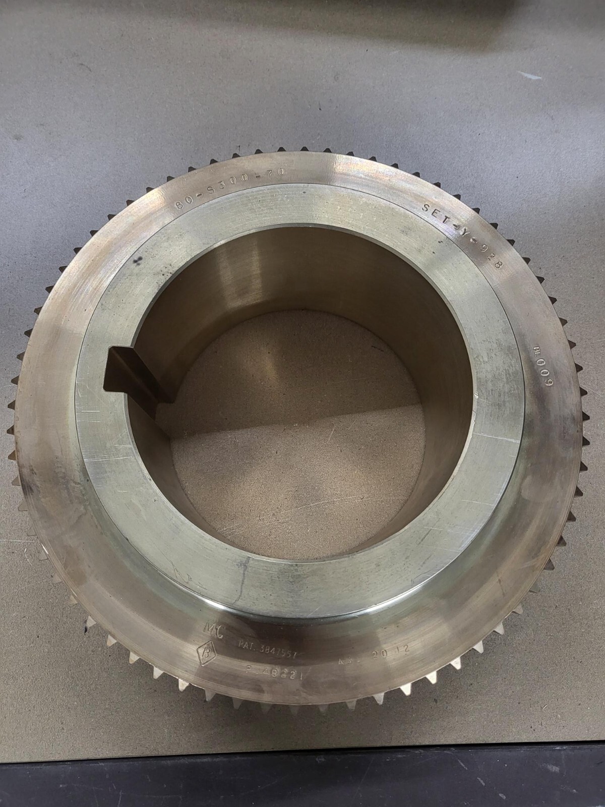 Cone Drive Set 80-S300-70 Worm Gear 70:1 Ratio 80-210-70 Worm Shaft Set-Y-928