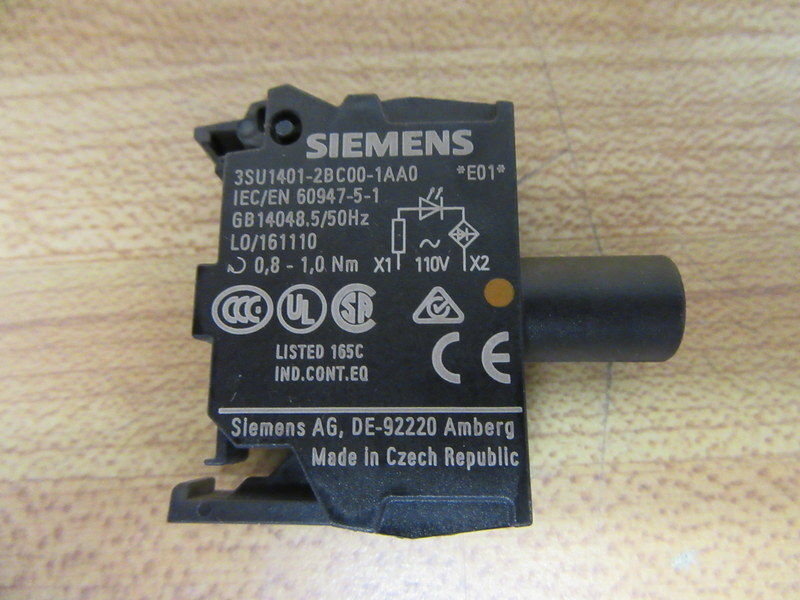 Siemens 3SU1401-2BC00-1AA0 LED Module