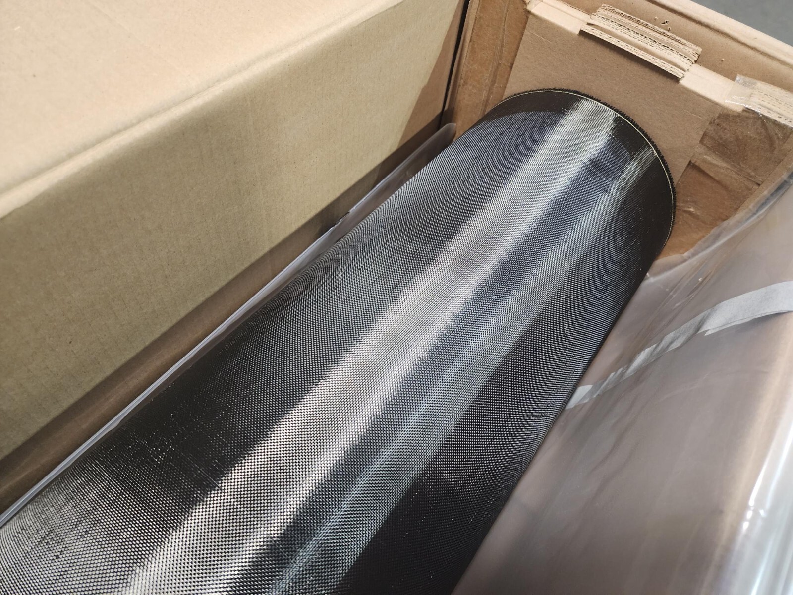 **1k** 5 Yards Carbon Fiber Fabric Cloth 1k 125gsm 50″ Plain Weave Twill SALE