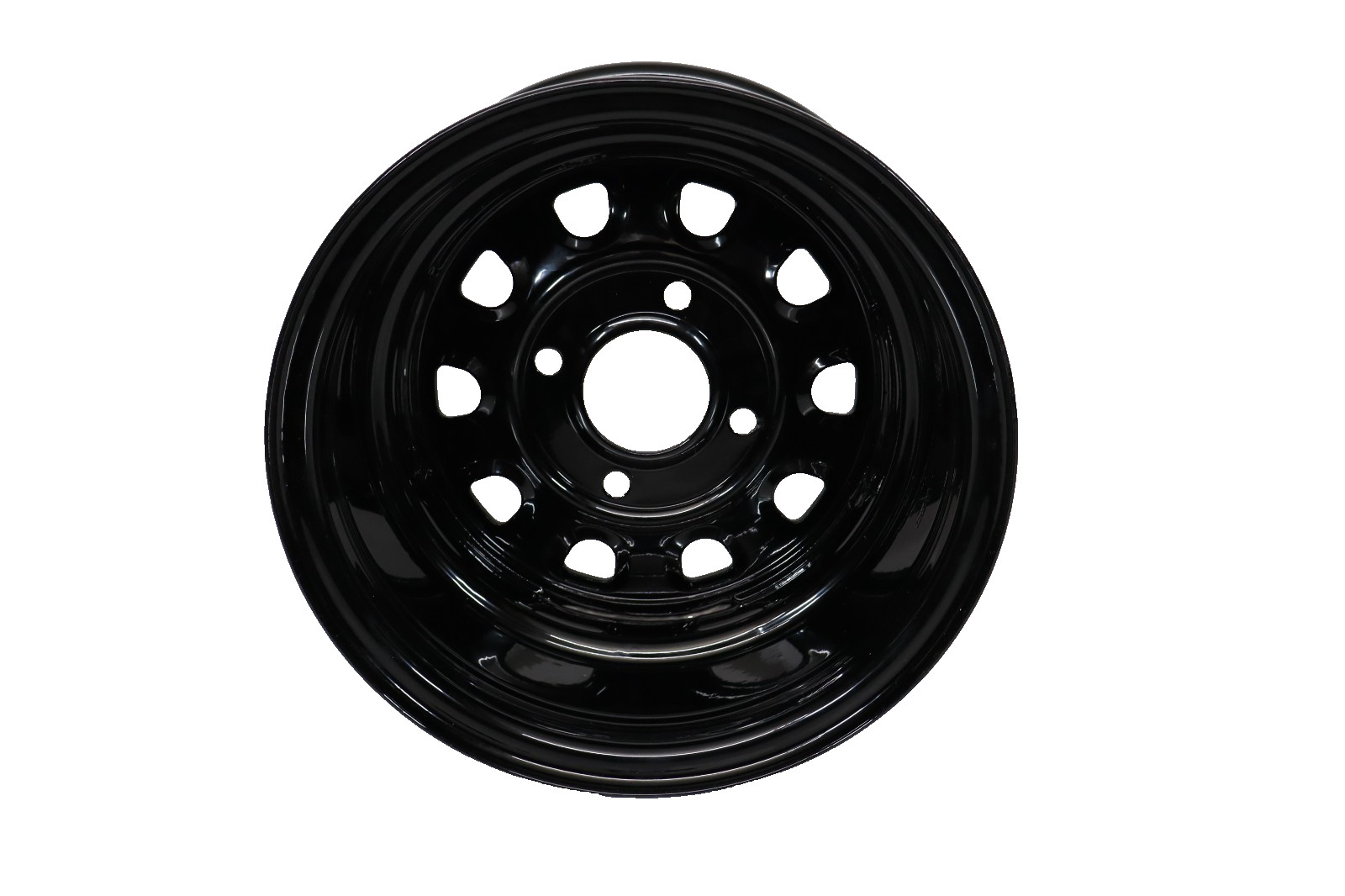 ITP D12F511 12″ x 7″ Steel Wheel , Black (New)