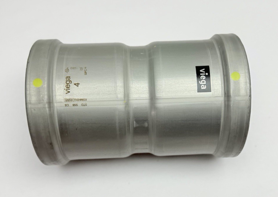 VIEGA 28780 MEGAPRESSG 4″ x 4″ COUPLING WITH STOP