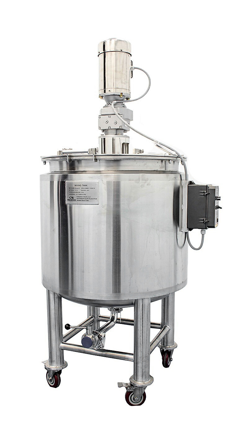 50 Gallon Jacketed Mixing Tank