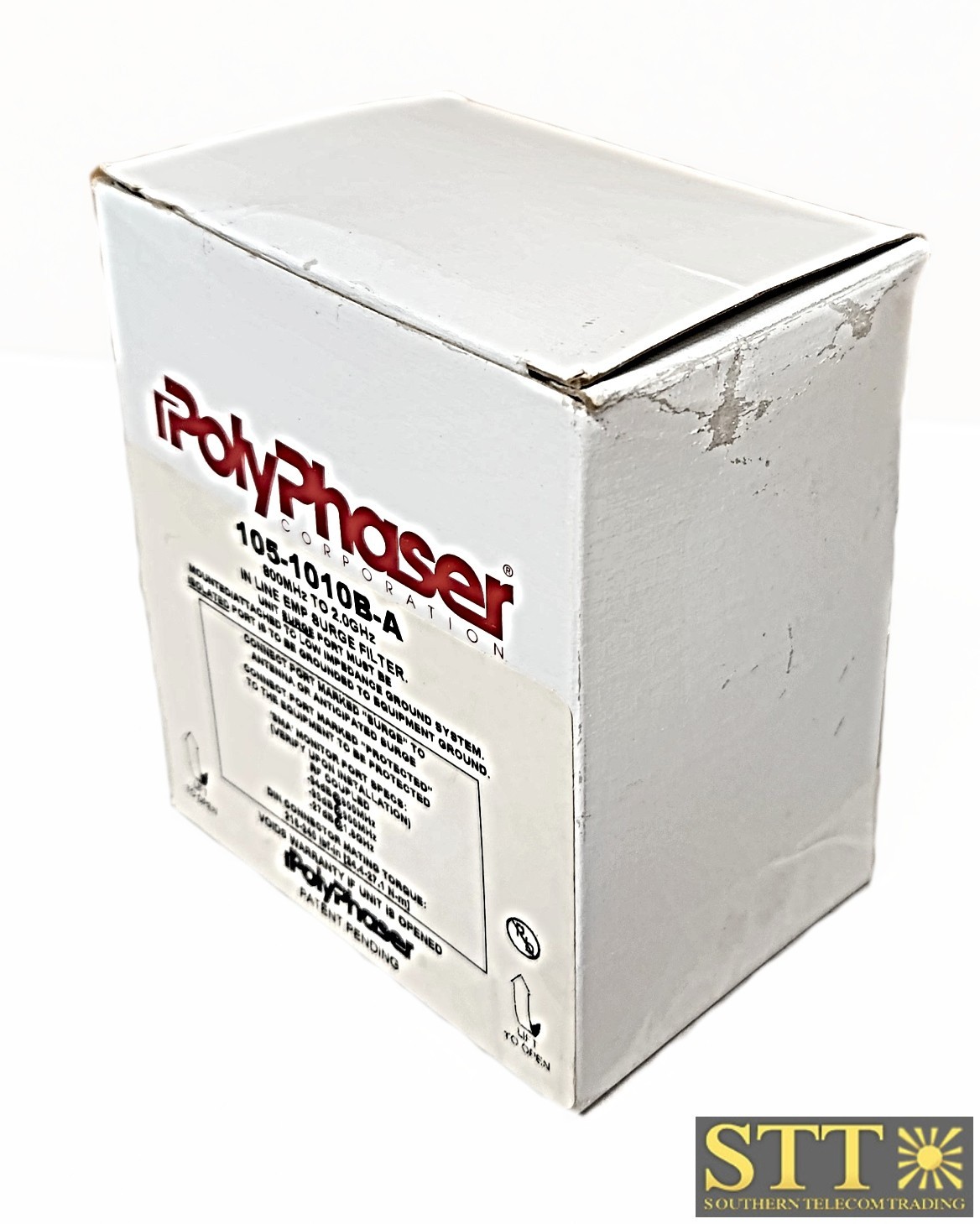 105-1010B-A POLYPHASER IN-LINE SURGE PROTECTOR 800MHZ-2.0GHZ NEW