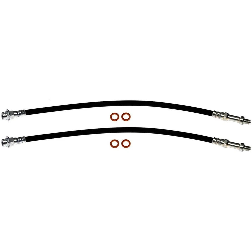 2PCS Front Brake Hose Front Brake Line Brake Hydraulic Hose Fits Ford F-100 1…