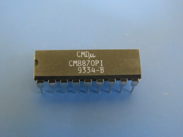 CMD CM8870PI Qty of 10 per Lot DTMF Receiver 3.58MHz Tri-State 5V Power Dow