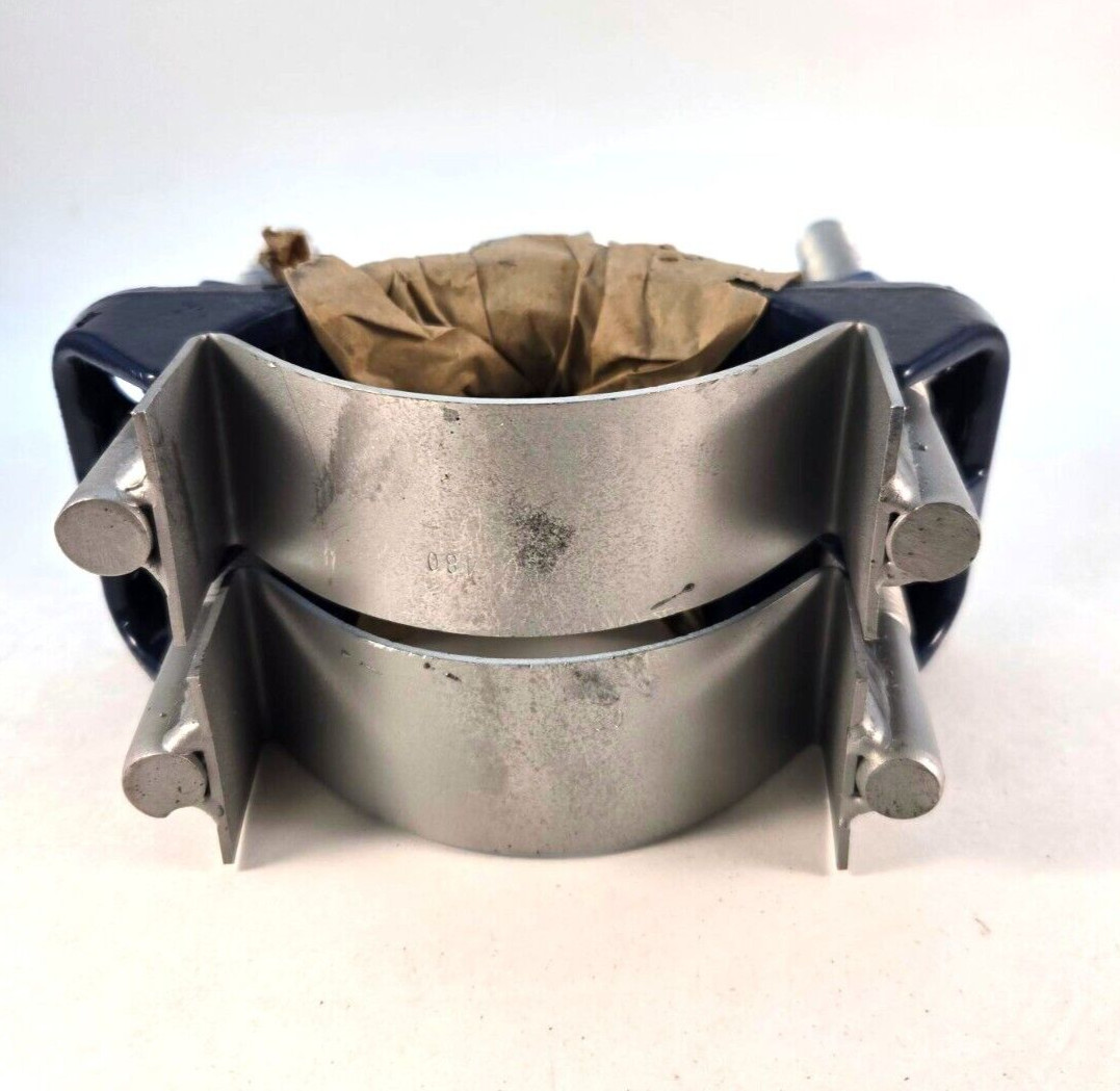 JCM Industries Model 406 3/4 x 4 Threaded Stainless Steel Double Saddle