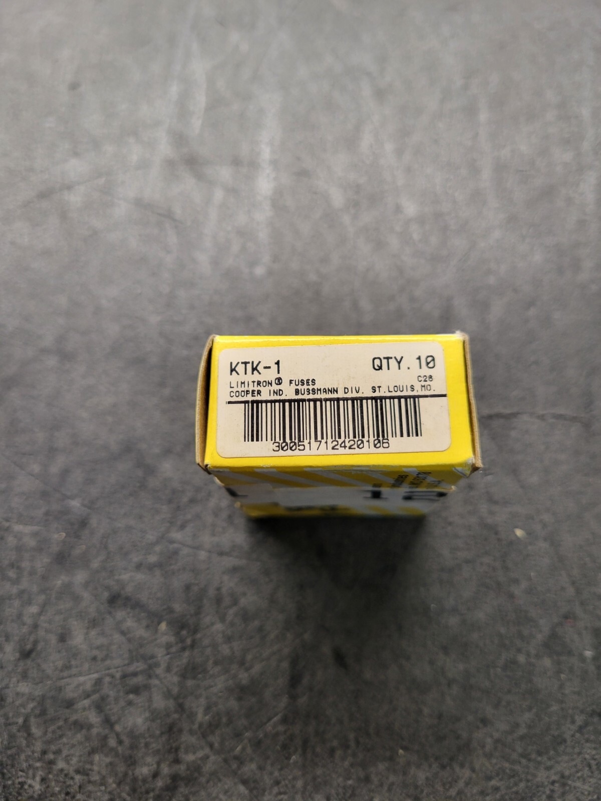 Buss KTK-1 Limitron Fuse. Box of 10.