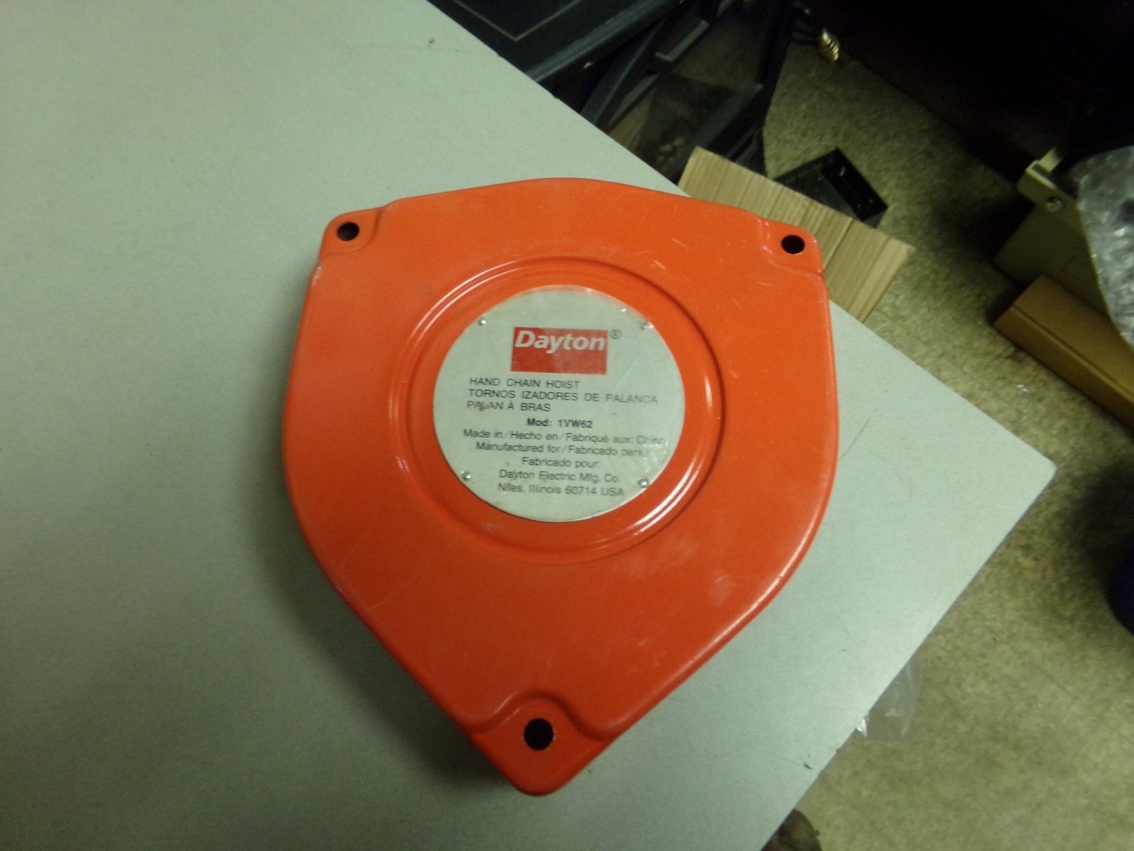 Dayton 1VW62 6000 lb. Manual Hand Chain Hoist *FREE SHIPPING*