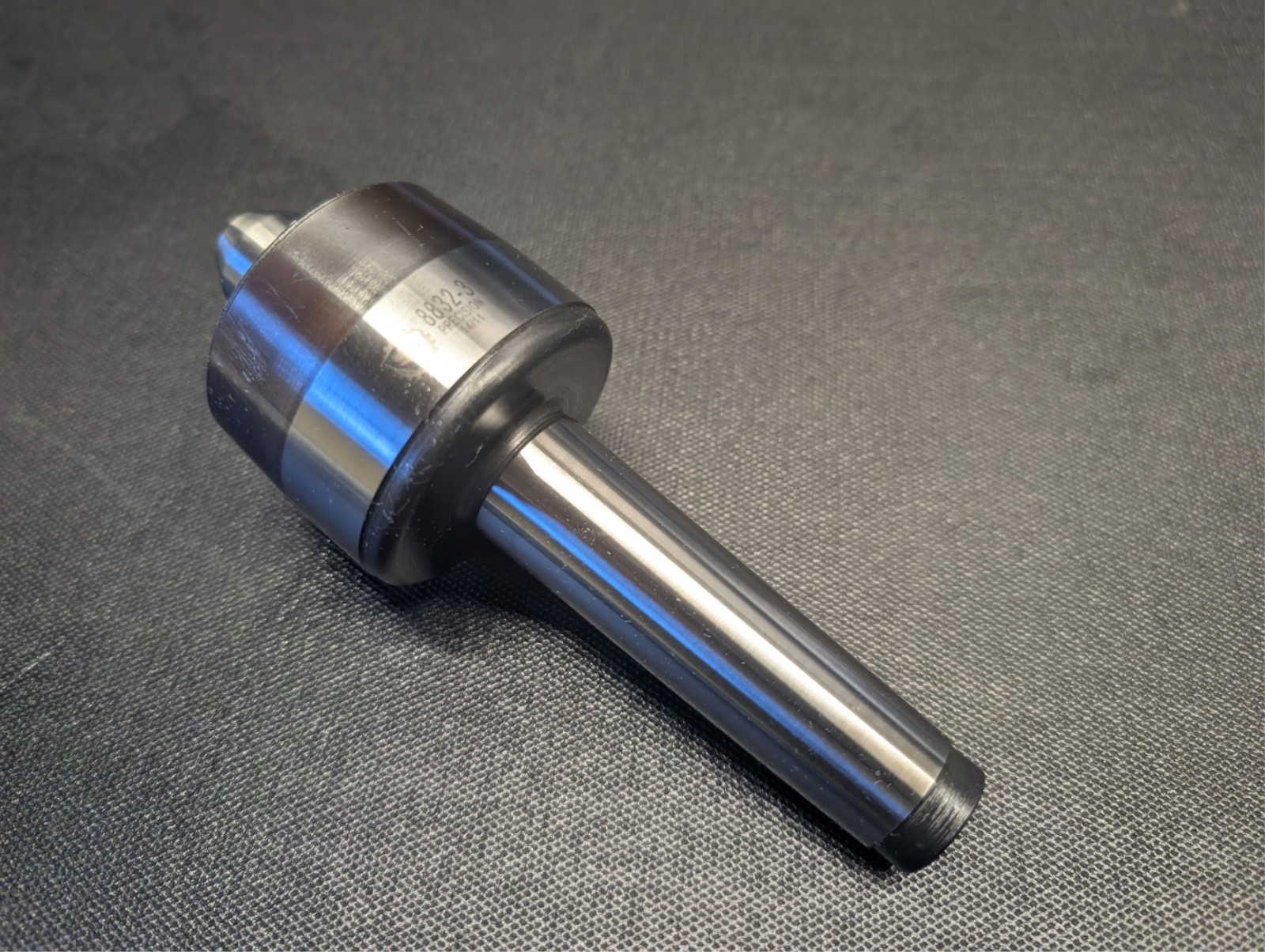 Bison 8832-3 Morse No. 3 Live Center With 60-Deg 5-570-203 Modified Blunt Insert