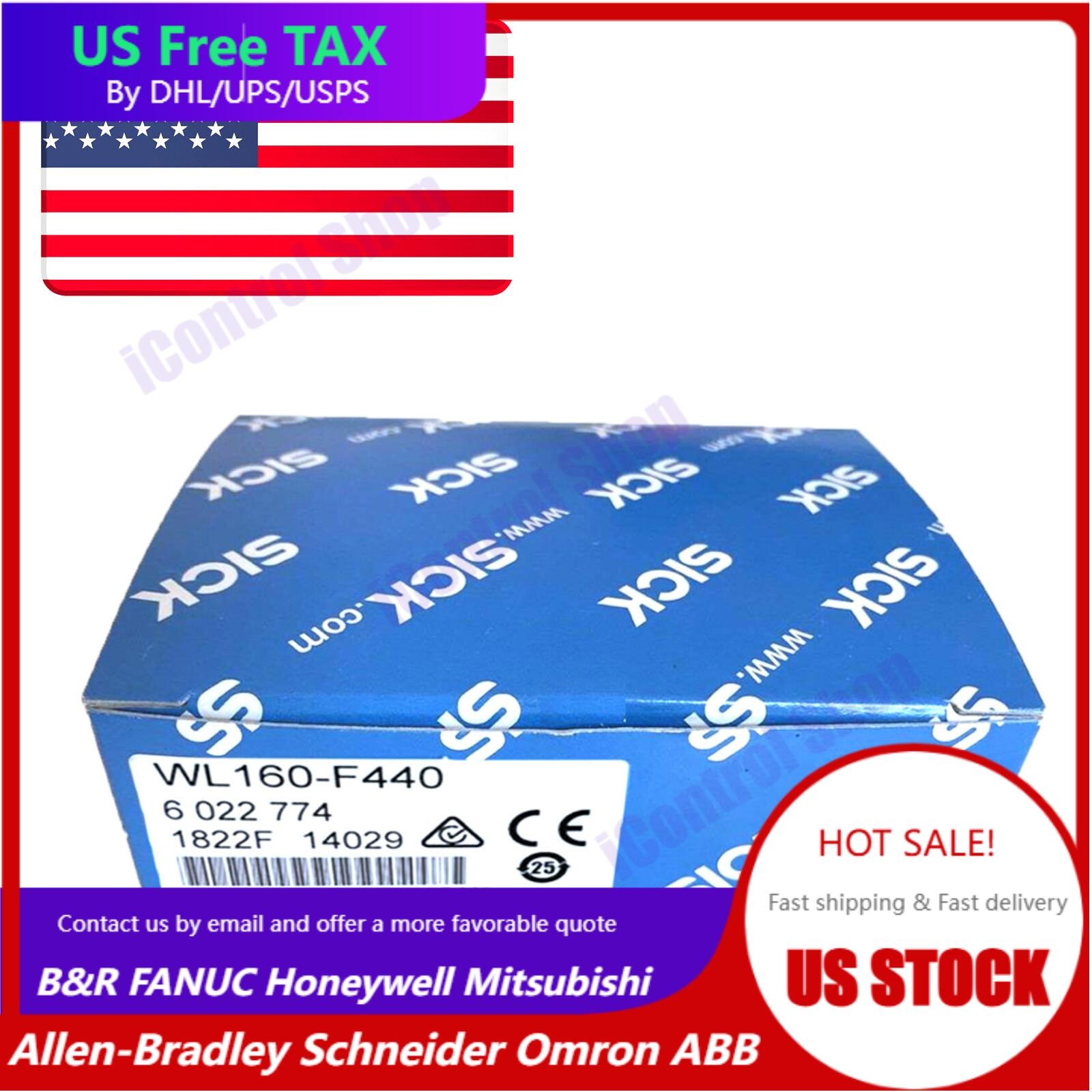 NEW SICK WL160-F440 Photoelectric sensor WL160F440- US Stock
