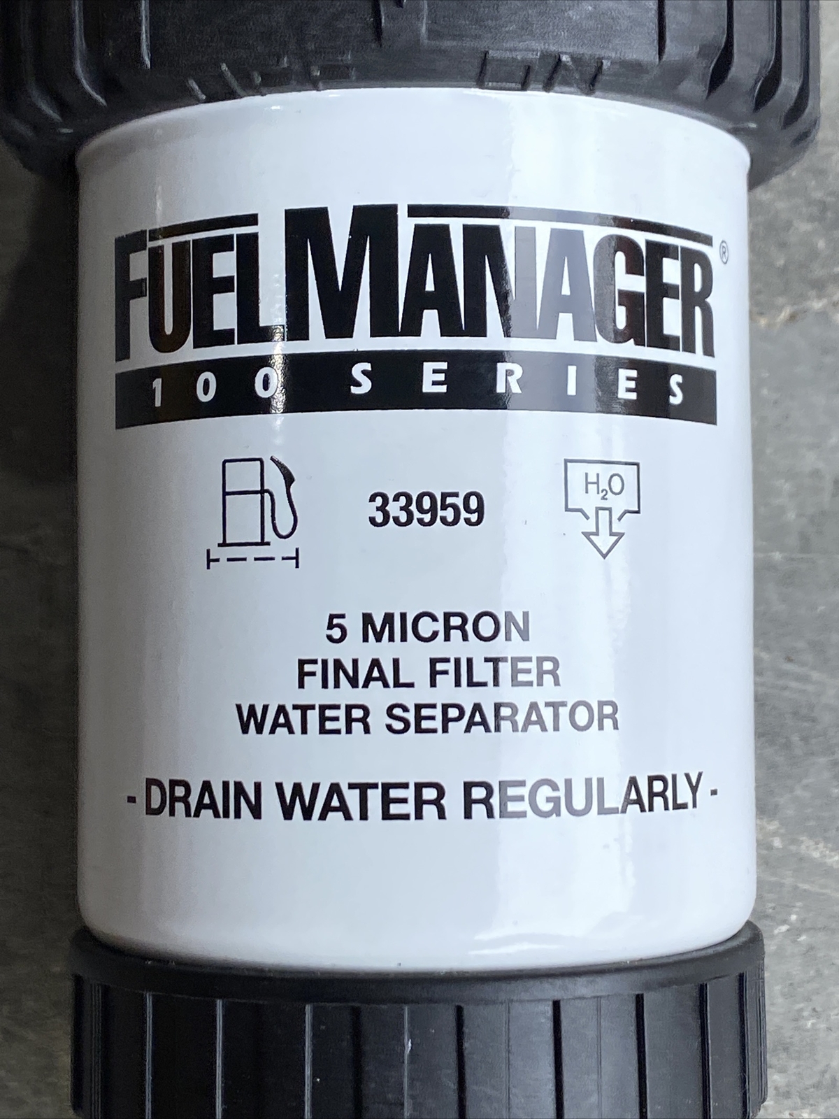 Parker 33945 Diesel Fuel Filter/Water Separate FM-33881 New