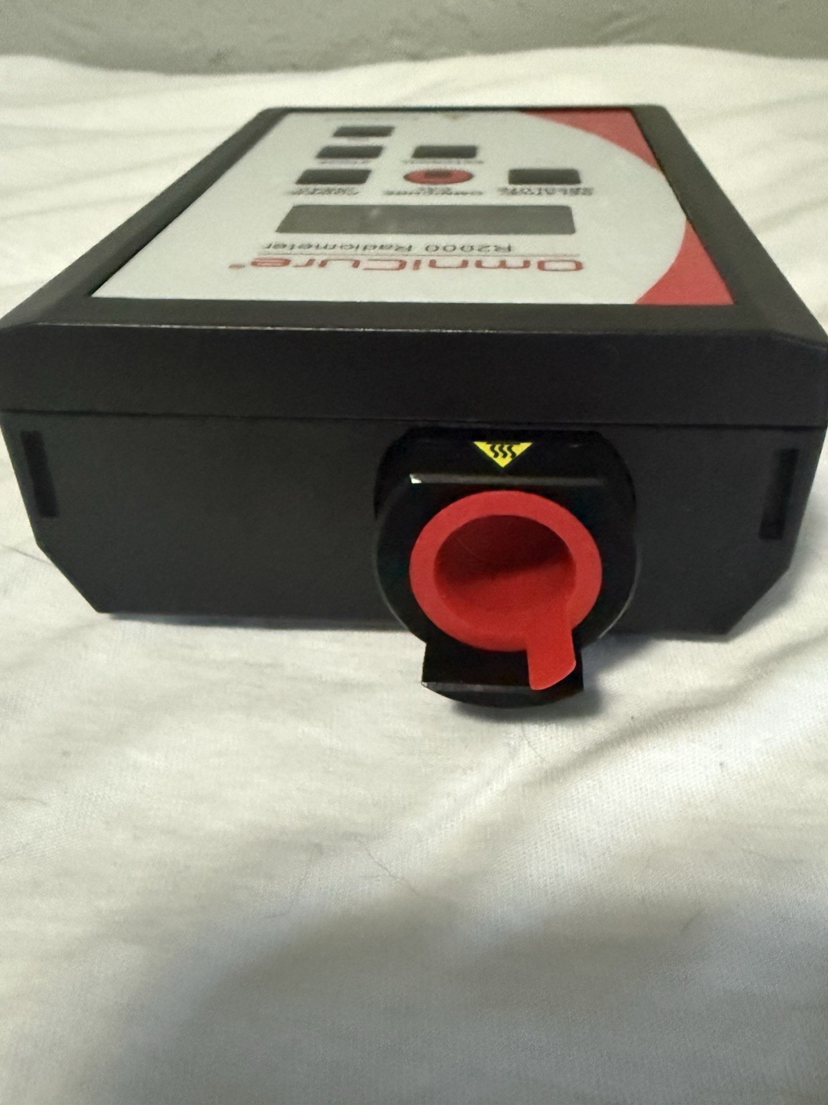 OmniCure R2000 Radiometer Excelitas W/ 8mm 5mm 3mm Adapters, Brand New Battery