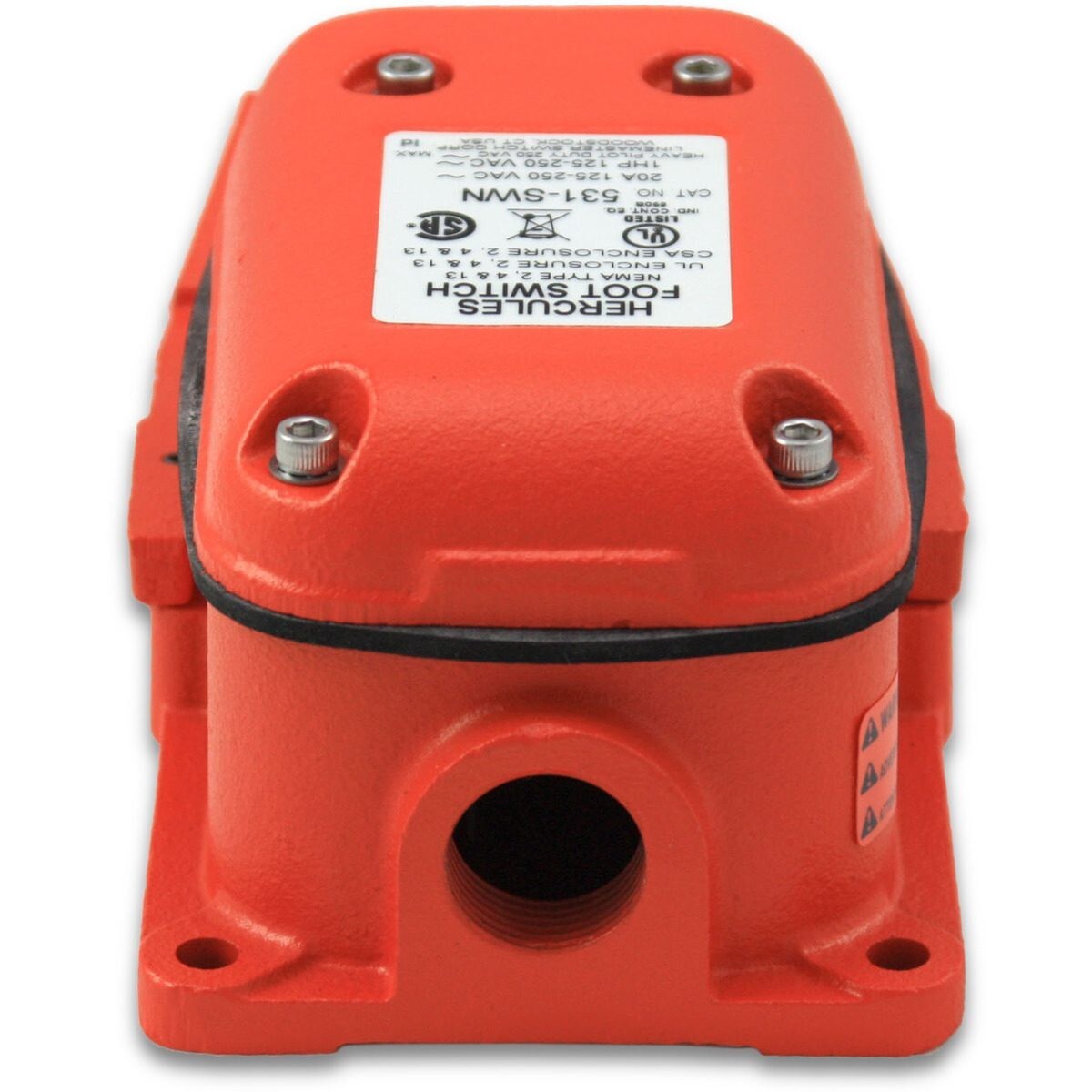 LINEMASTER SWITCH 531-SWN Hercules No Shield Foot Switch