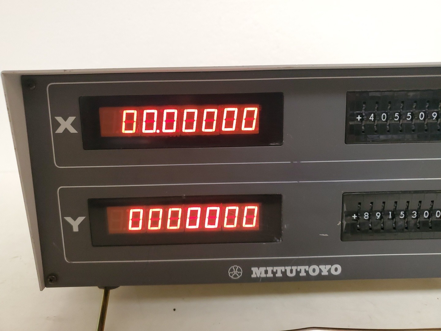 Mitutoyo MRP-5701W Digital Readout, 2 Axis