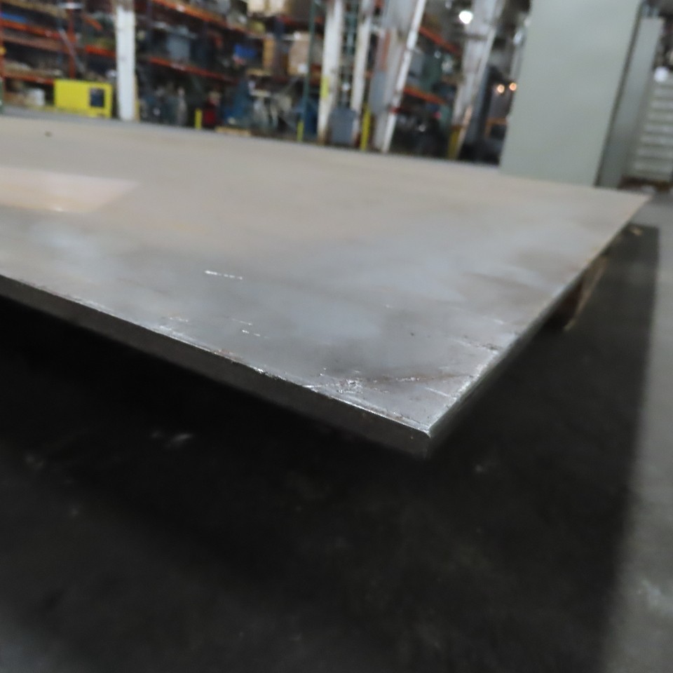 48″ x 96″ Hot Rolled Steel Plate Sheet 1/4″ Thick
