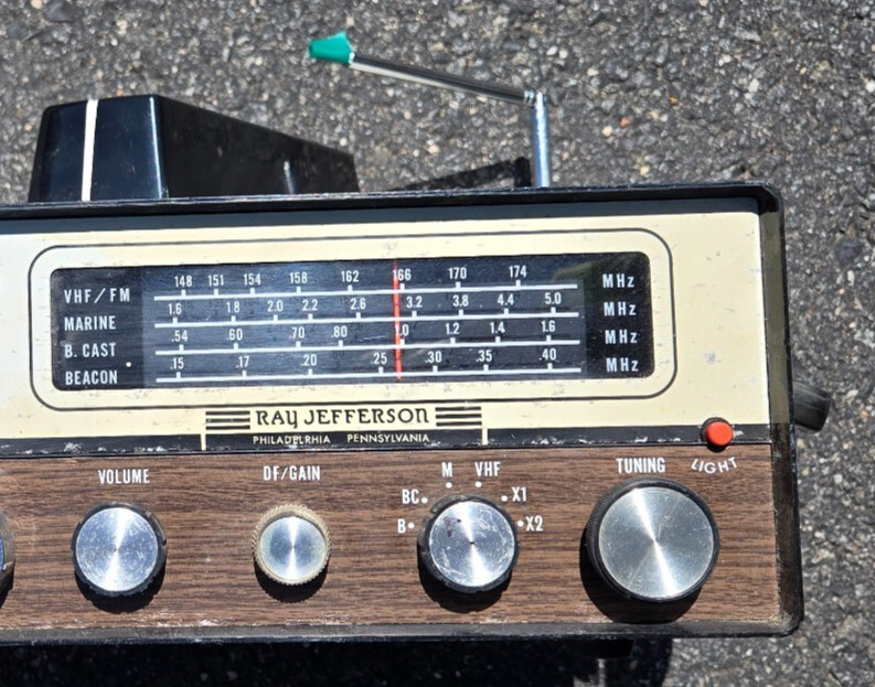 Used Ray Jefferson Radio Direction Finder Model 6140 *Works*