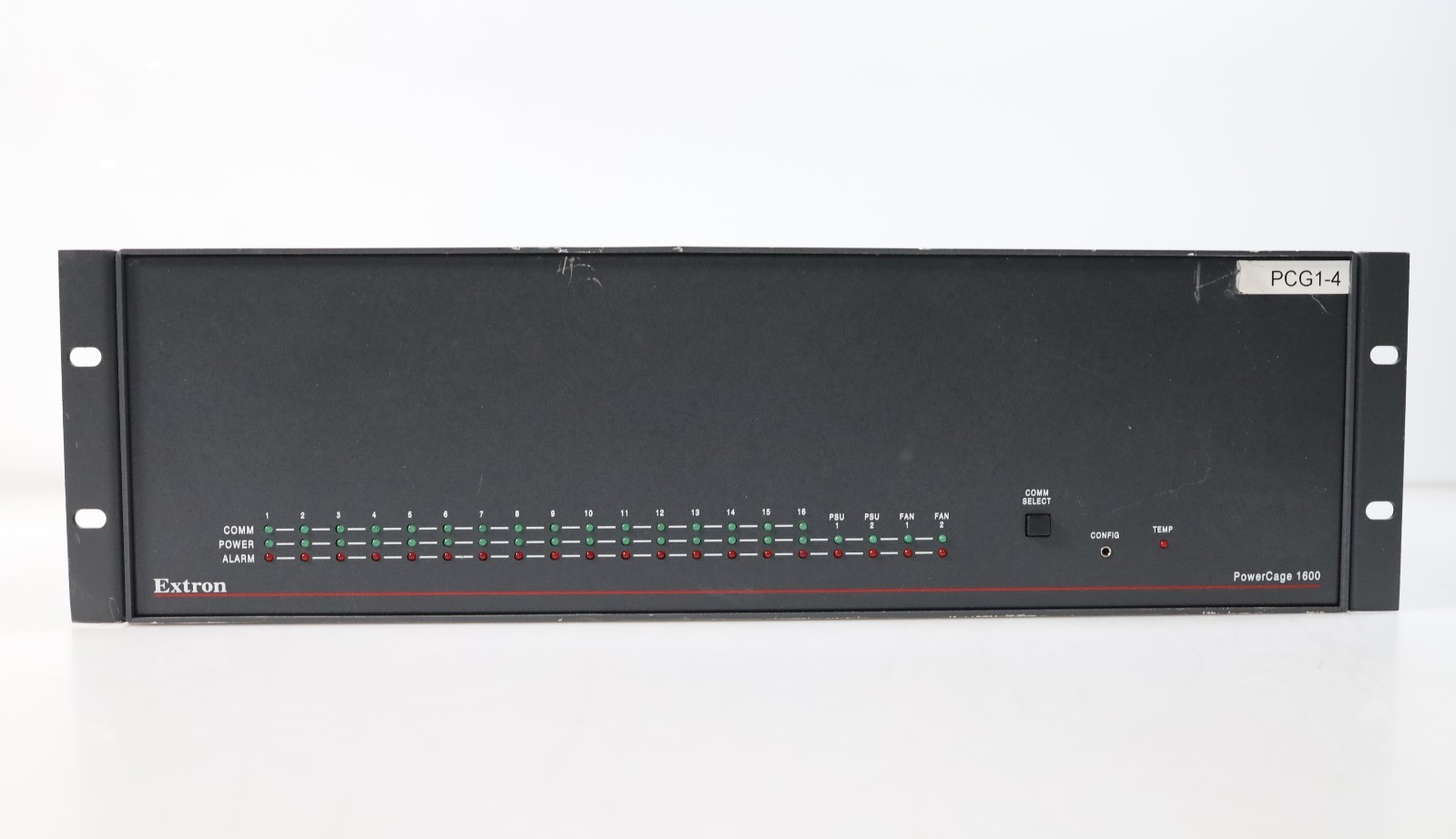 Extron PowerCage 1600 Enclosure Controller 16-Slot 3U Fiber Chassis