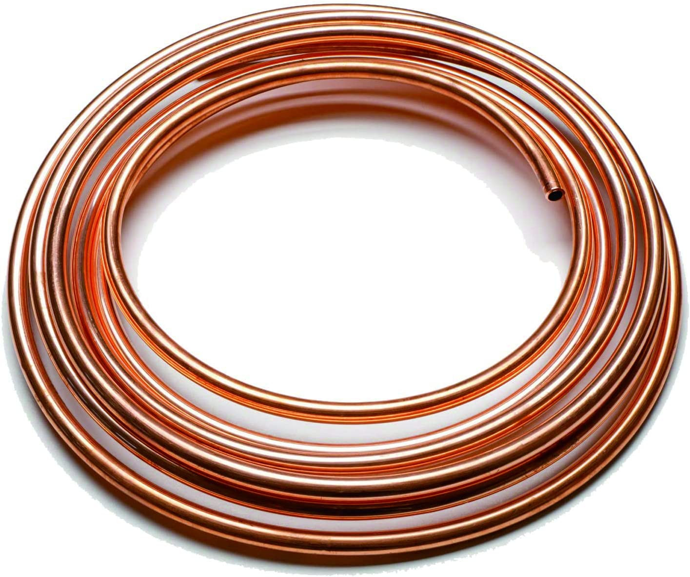 Muhize Upgraded Brake Line Tubing Kit – 25 Ft. of 3/16 Copper Coated Flexible Tu
