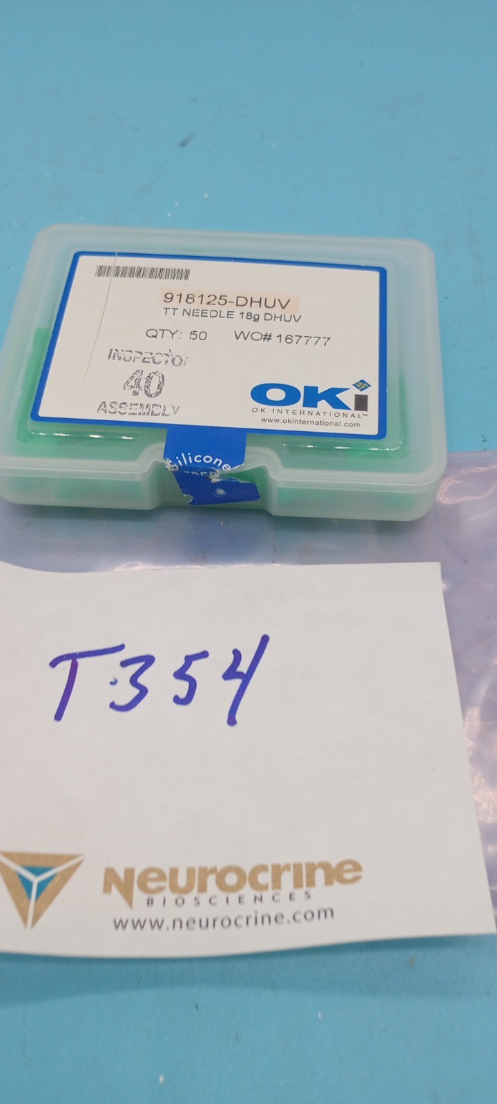 OKI Metcal 918125-DHUV TT Series 18 G/1 1/4 in. Needles/Standard Tips (50)