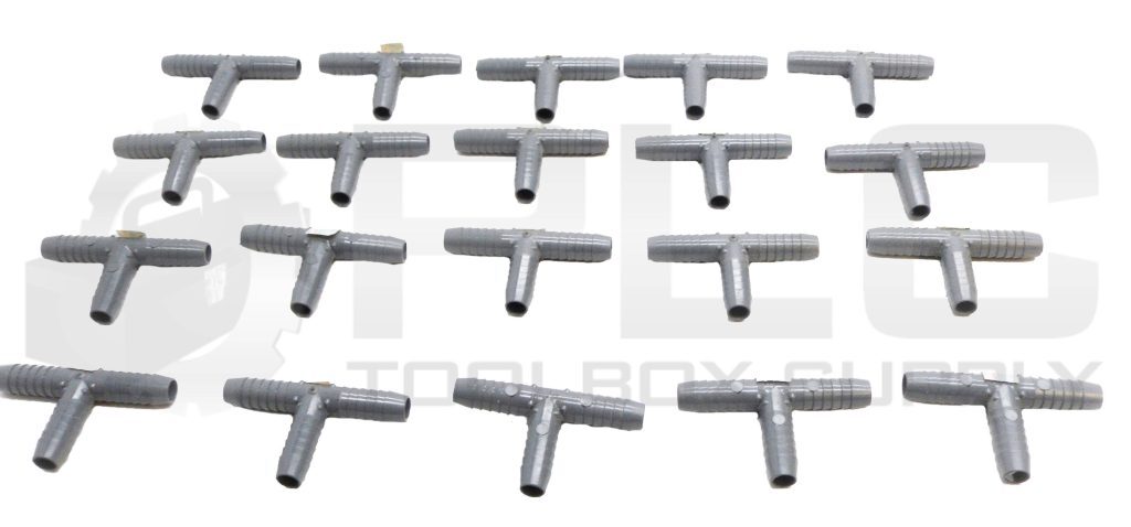 LOT OF 20 NEW LASCO D2609 BARBED INSERT REDUCING TEE 1/2″