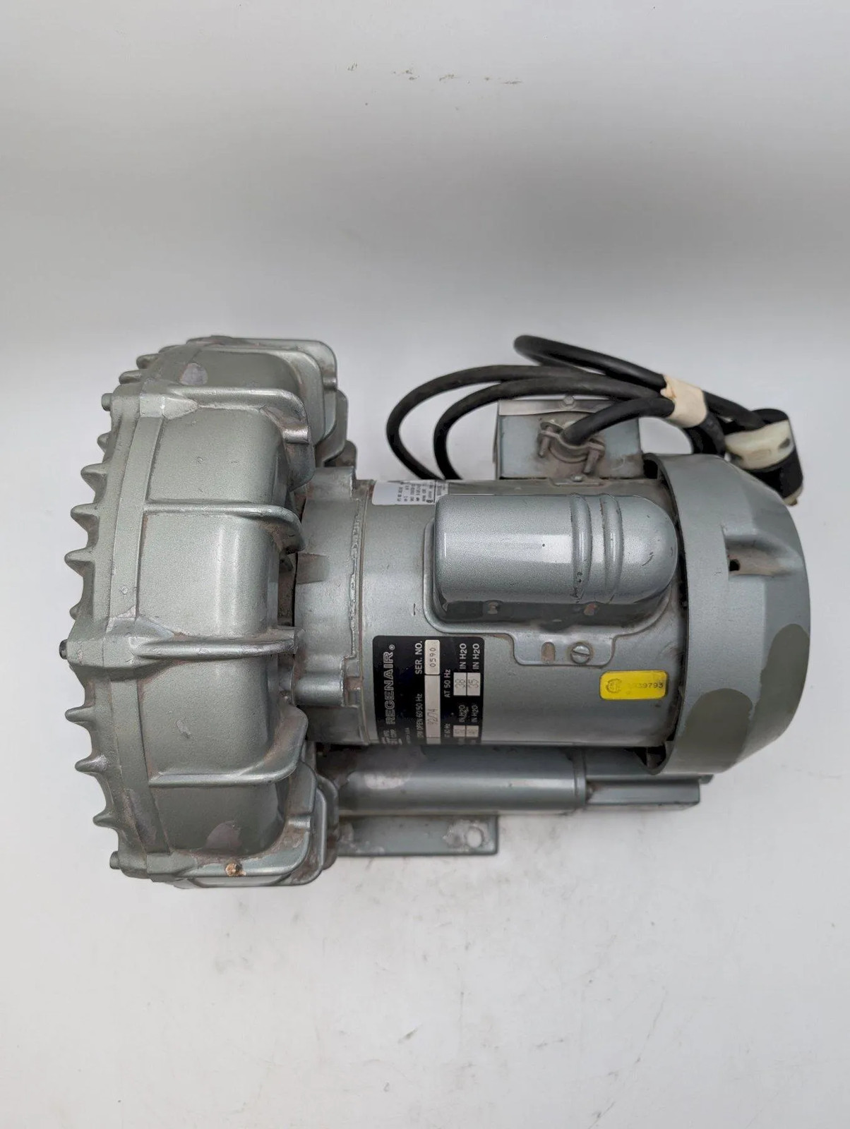 Gast Regent Model R4110-2 1 HP Vacuum Pump Motor J611AX 115/208-230V 2850 RPM