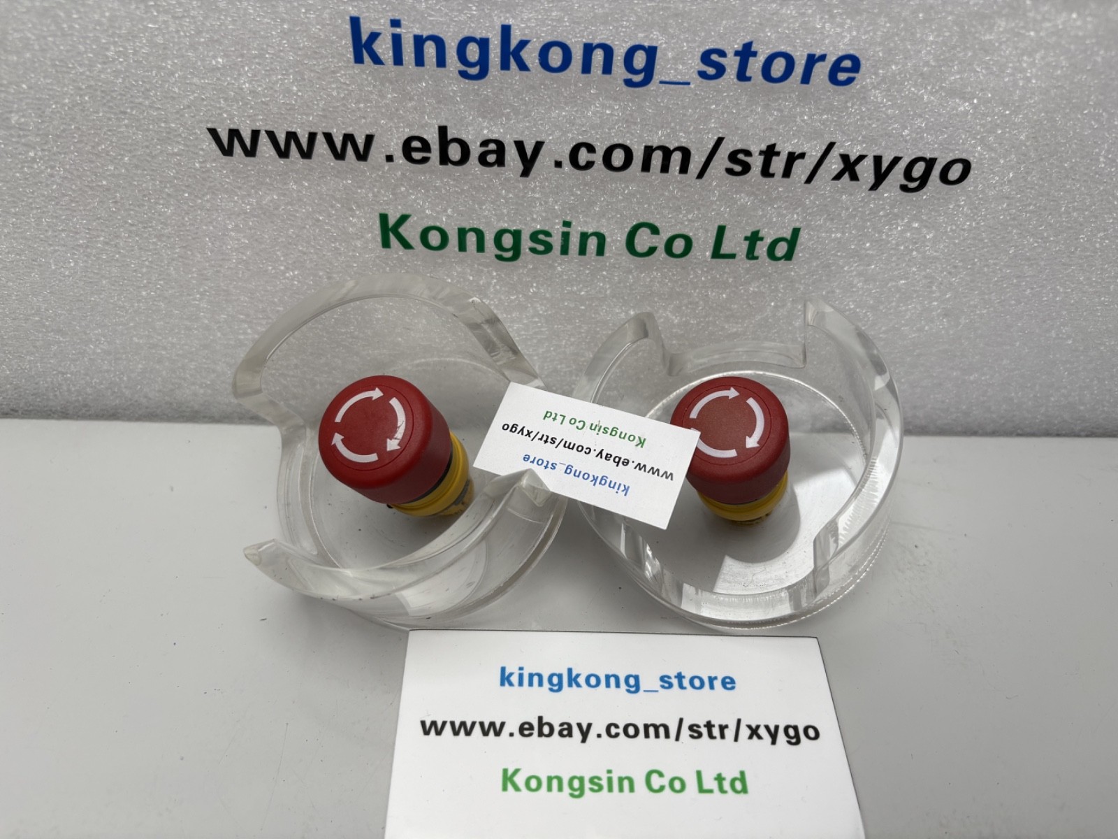 2pcs NORDSON ASYMTEK Emergency Stop Switch Protective Cover