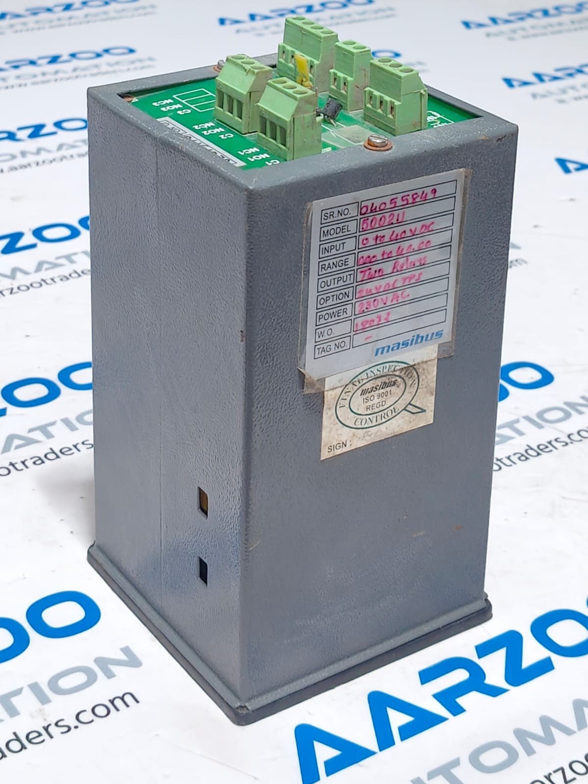 1Pc MASIBUS DTC 5002-U DIGITAL CONTROLLER DTC-5002-U POWER 230 VAC USED