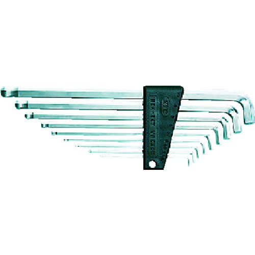 KTC HLDS2509 Ballpoint L-shaped long hex wrench set, short neck type