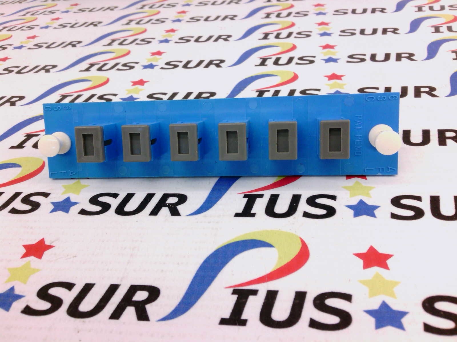 USSP Various Brands Fiber Adapter Panel Single Mode 6 SC/UPC Simplex Couplers