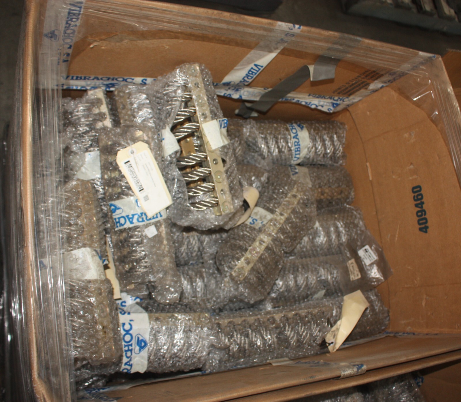 Socitec 8 LOOP Wire rope isolators HELICAL 90 X 102 X 267mm vibration damper AWD