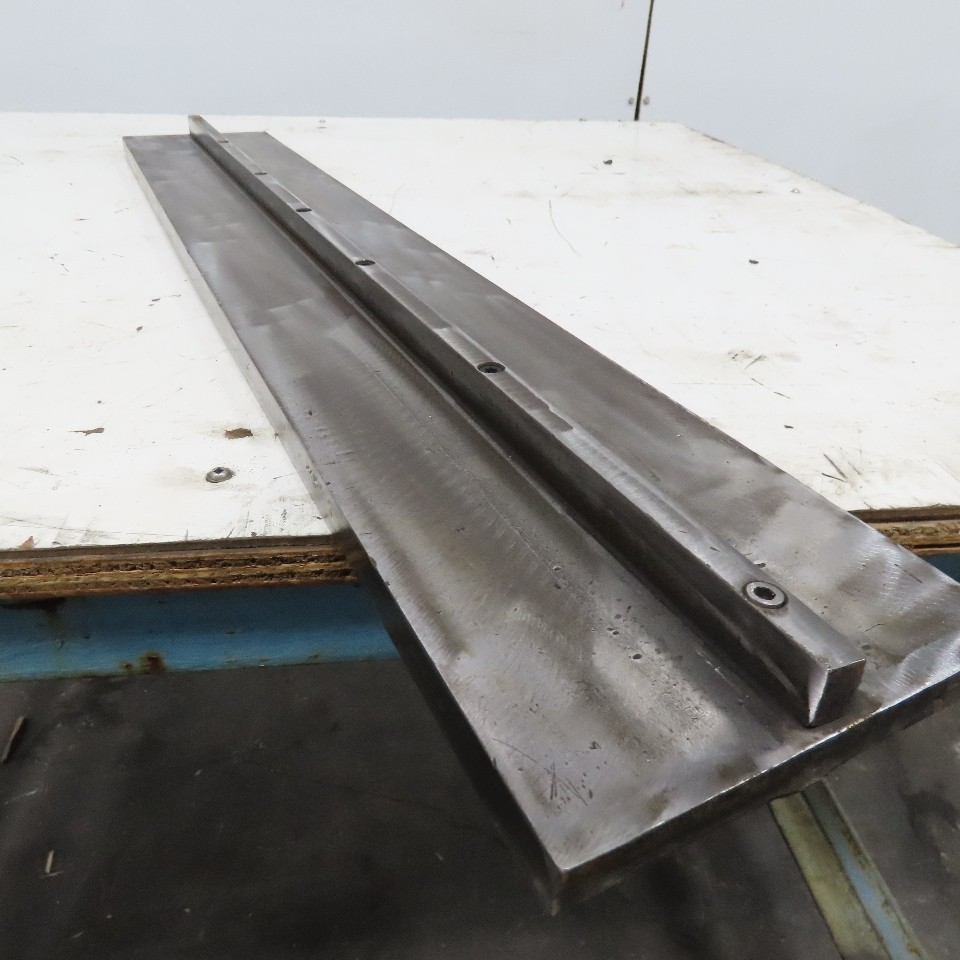 36″ x 6″ Wide 3/4″ Thick Steel Plate Fixture 1/2″ x 3/4″ Tall Center Tang