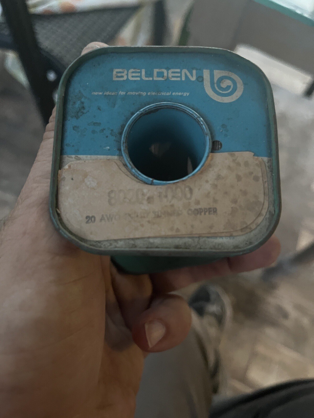 BELDEN 8020-001000 COPPER TINNED WIRE, 20 AWG HOOK-UP BUSS WIRE (700+’) LB